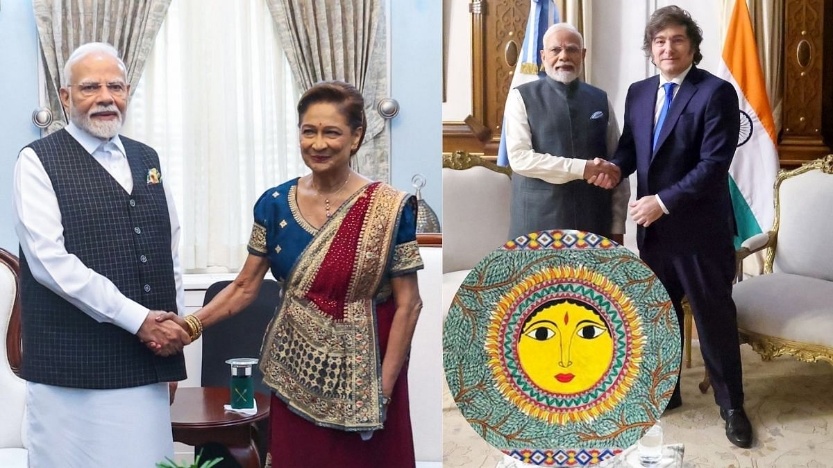 Bihar ki beti in Trinidad & Tobago, Madhubani in Argentina—Modi's poll messaging on foreign tour