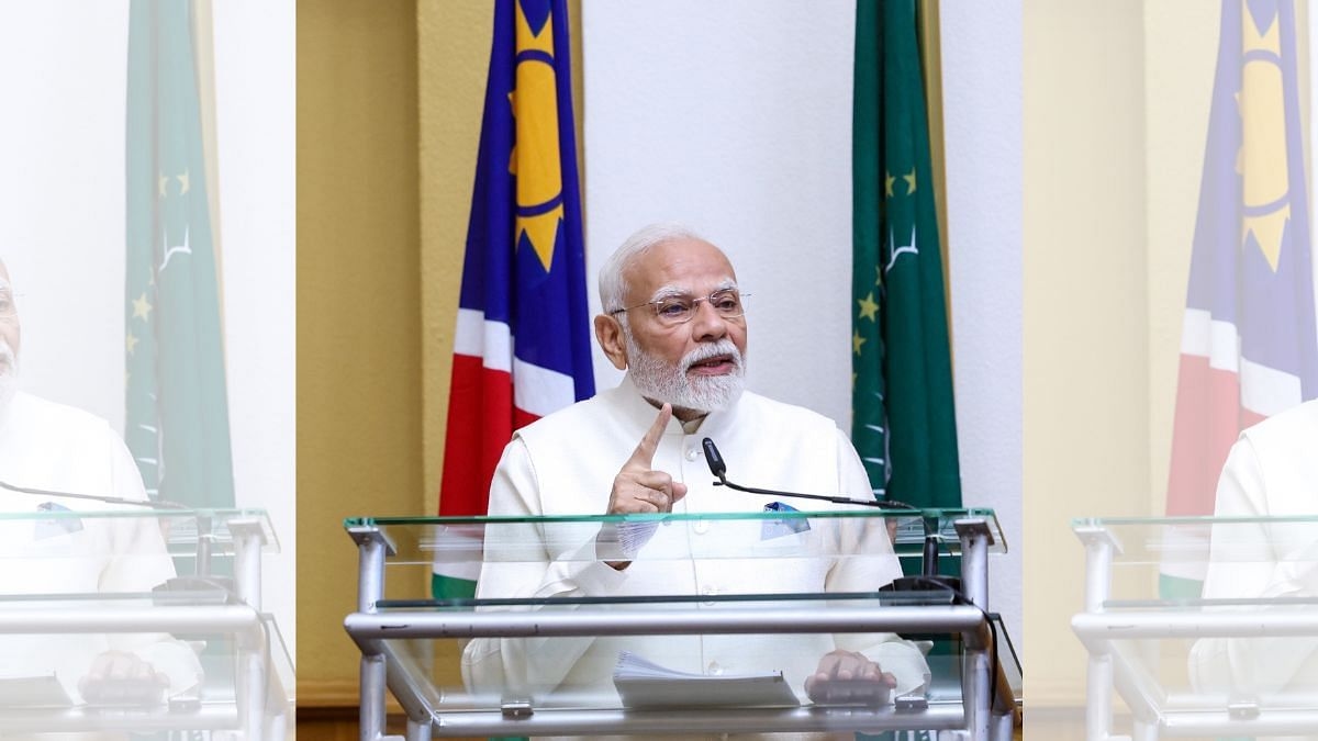 Modi makes diplomatic push in Africa, says continent must not be just a ‘source for raw materials'