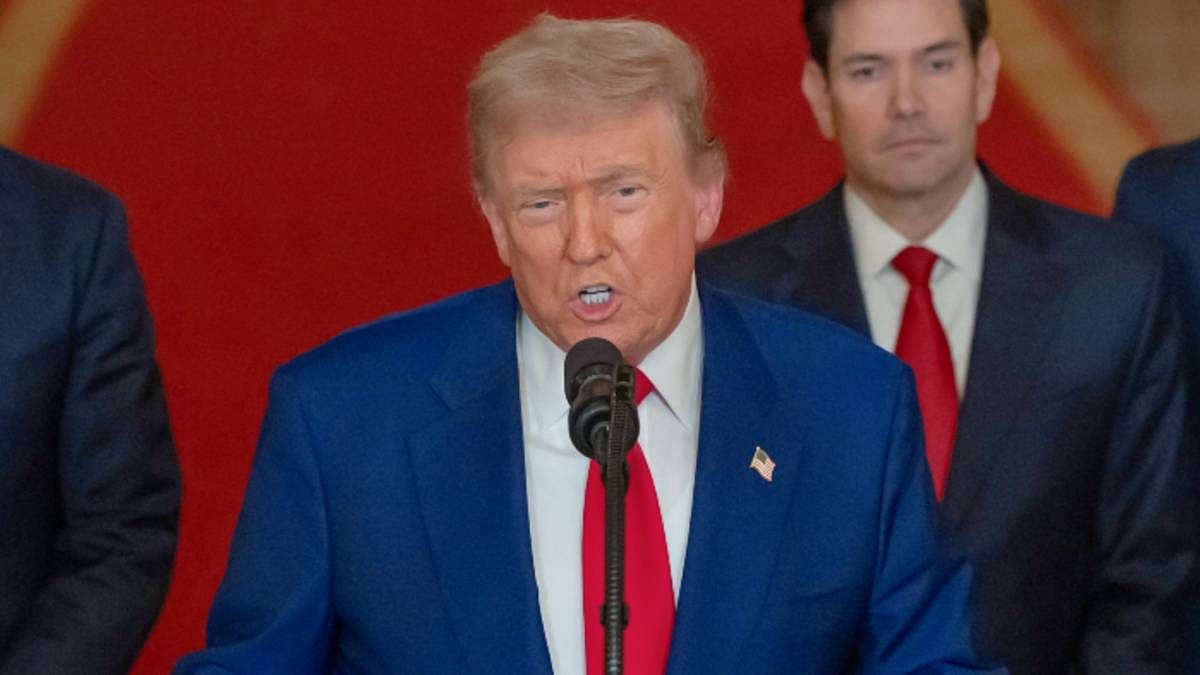 Trump repeats 10% tariff threat on BRICS, says bloc would collapse if it ever united
