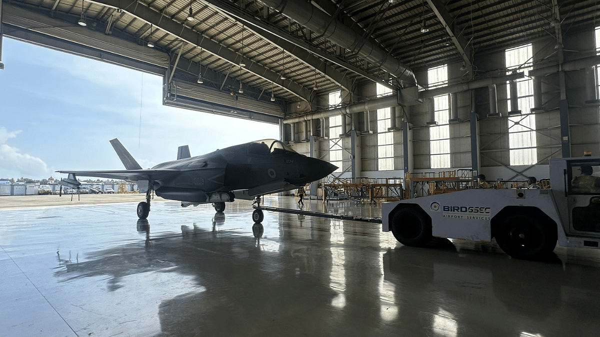 Repairs begin on British Navy's stranded F-35B fighter in Kerala after 24-day wait