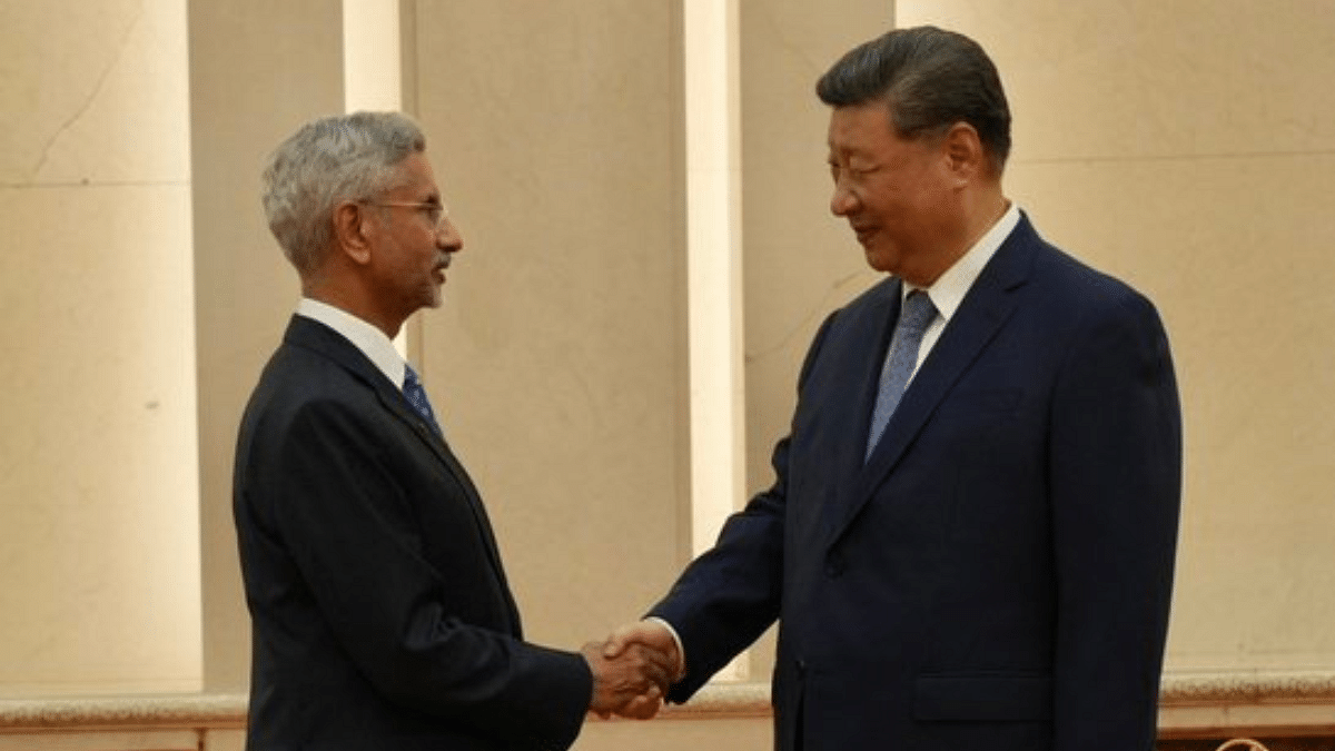 EAM Jaishankar meets Chinese President Xi Jinping in SCO conclave