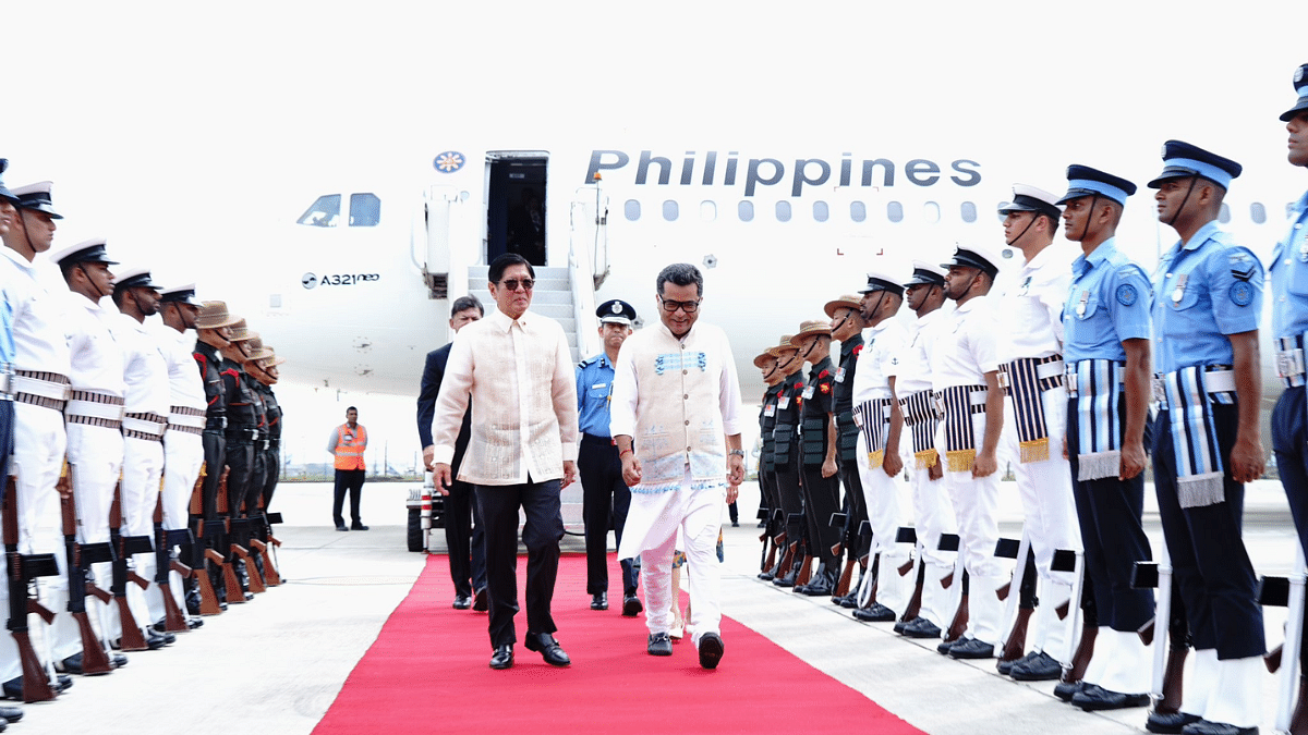 Philippine's President Marcos arrives in New Delhi for first state visit