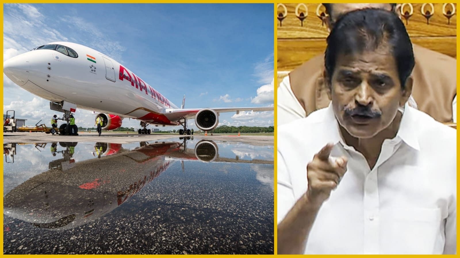 Air India rejects Venugopal's ‘plane on runway' claim after flight diversion, MP cites captain announcement
