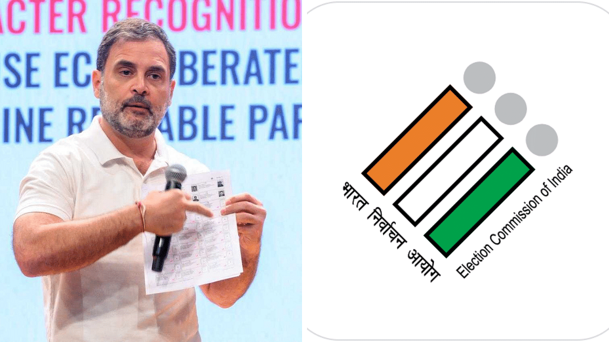 ‘Sign declaration or apologise for absurd allegations': ECI on Rahul's ‘vote chori' assertion