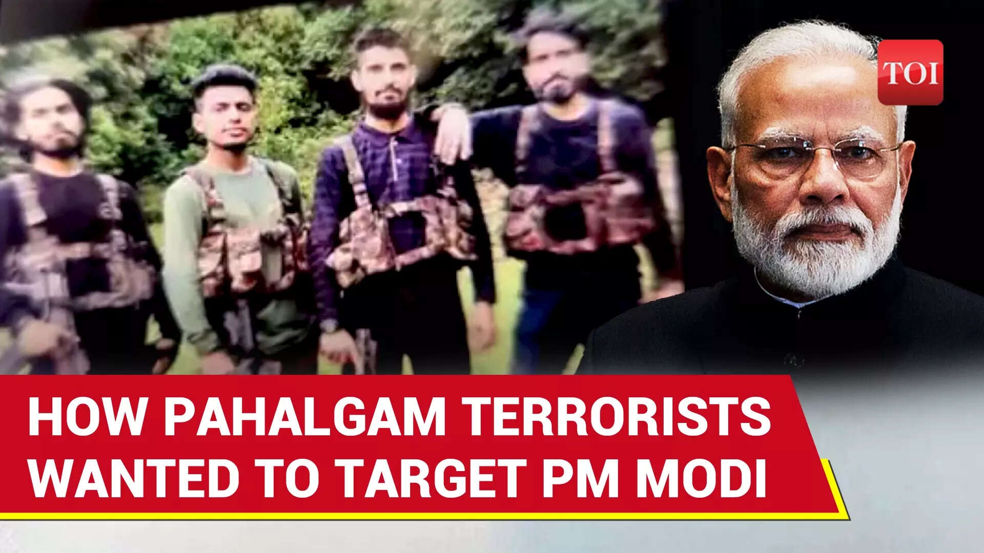 Pahalgam: How Terrorists Filmed Massacre Of Tourists, Recced Area After Originally Planning To Target PM Modi's Event