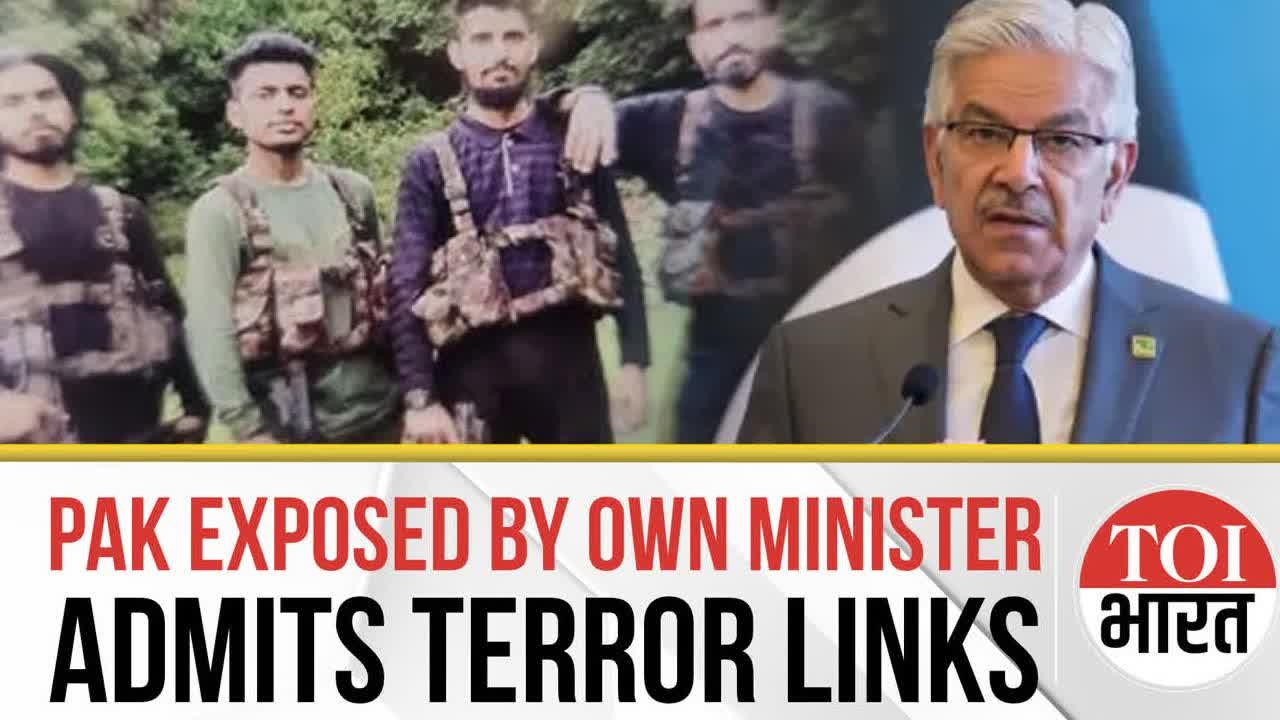 'We Did The Dirty Work...': Pakistani Defence Minister Admits 'Sponsoring Terror For Decades'