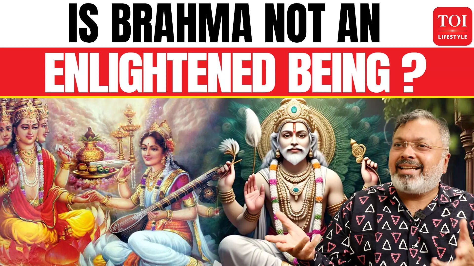 Are We All Just Raw Potatoes? Devdutt Pattanaik Explains Consciousness, Brahma & Saraswati in Hinduism