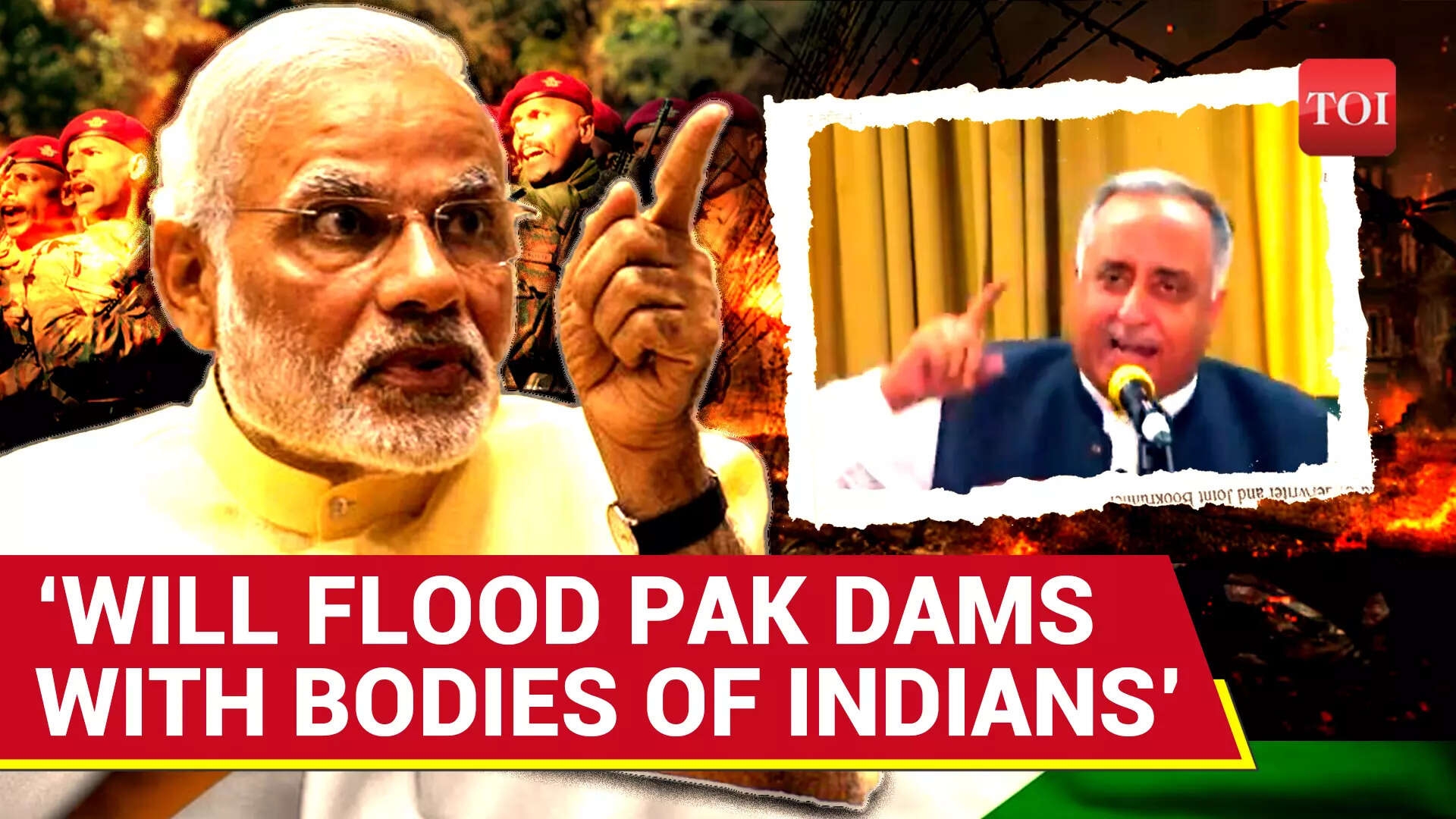 Pakistan's Shocking Threat To Modi Govt; ‘Will Flood Dams With Bodies Of Indians'