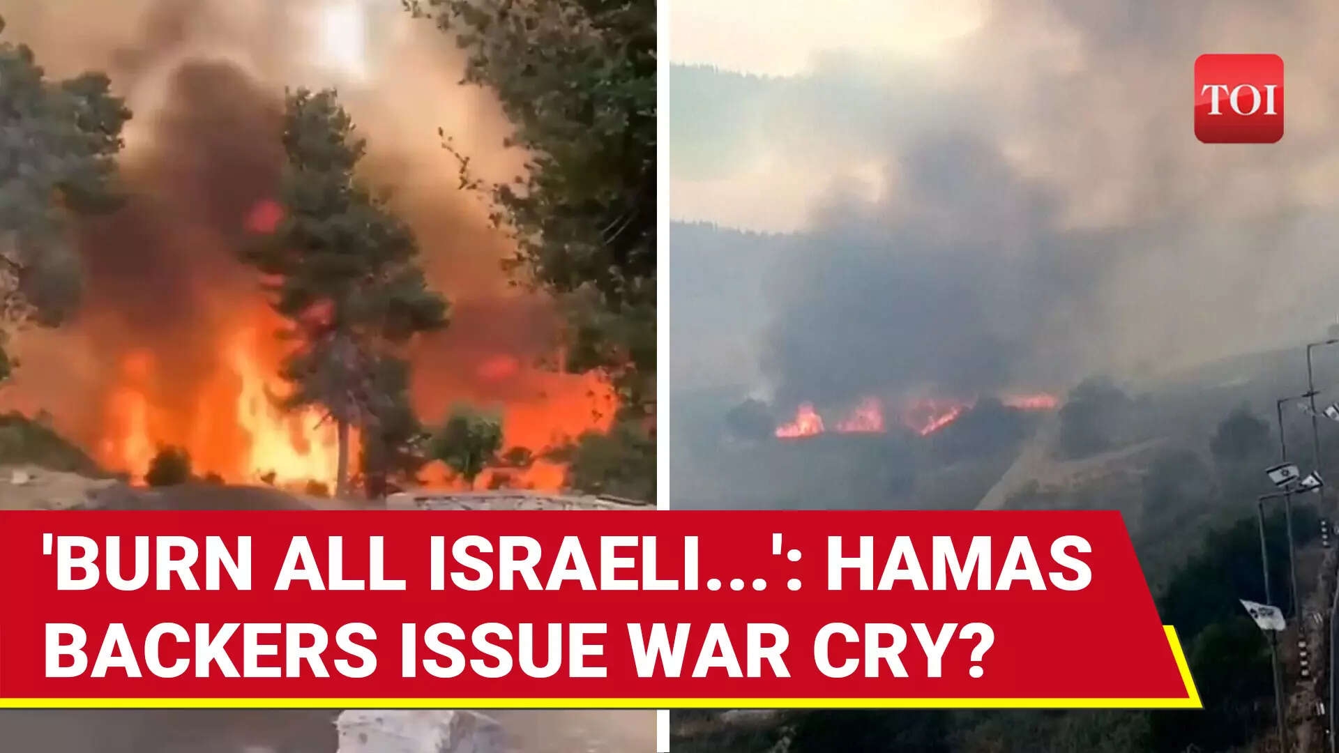 Hamas Backers Torch Jerusalem? Arson Call Viral As Israel Battles Wildfires Amid Gaza War