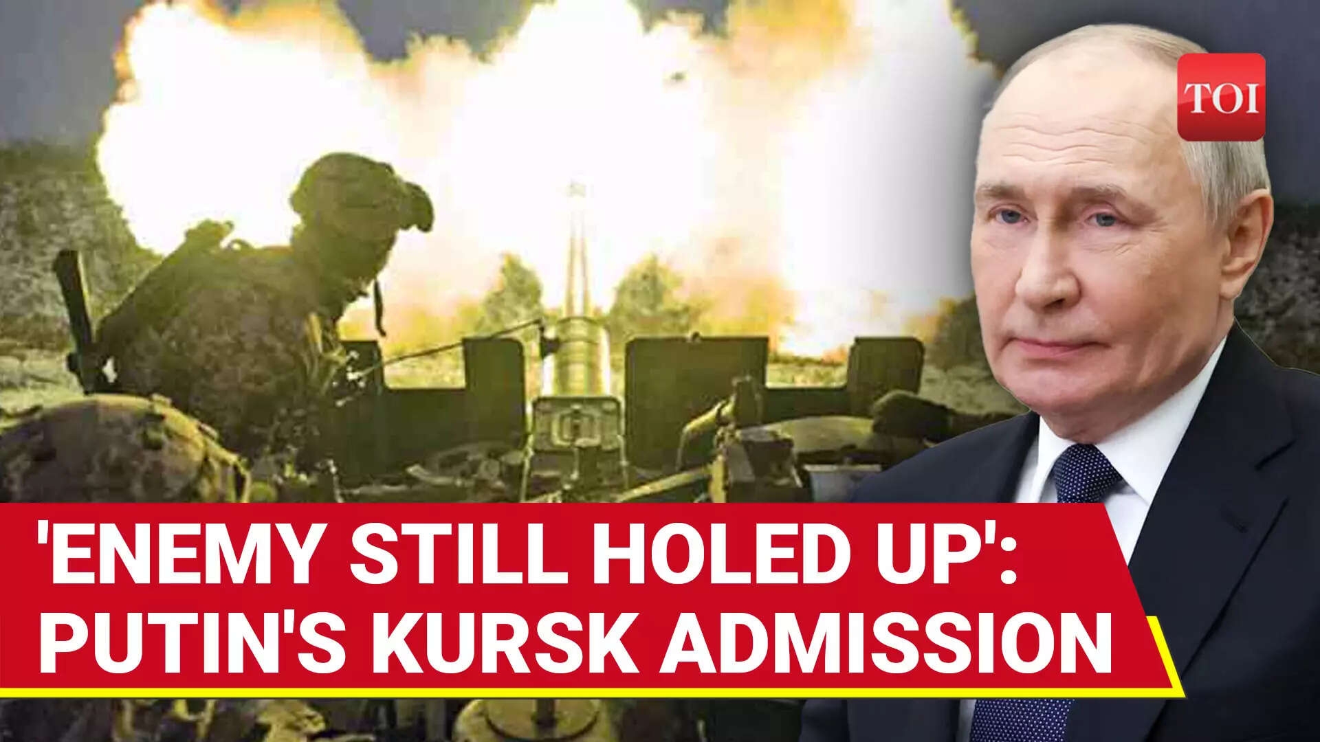 'Surrender Or...': Putin's Big Offer To Ukrainian Troops 'Cornered' In Kursk