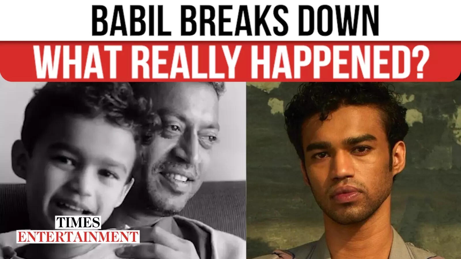 Irrfan Khan's Son Babil Khan's Team Clarifies After Emotional Video Goes Viral