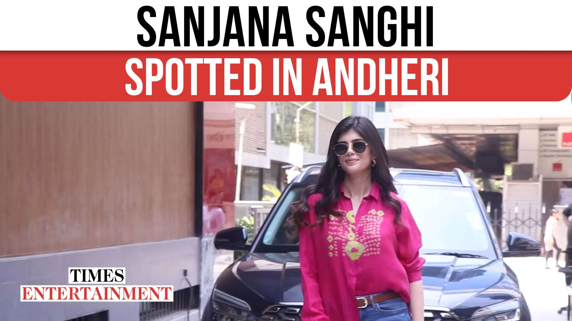 Casual Look for Sanjana Sanghi
