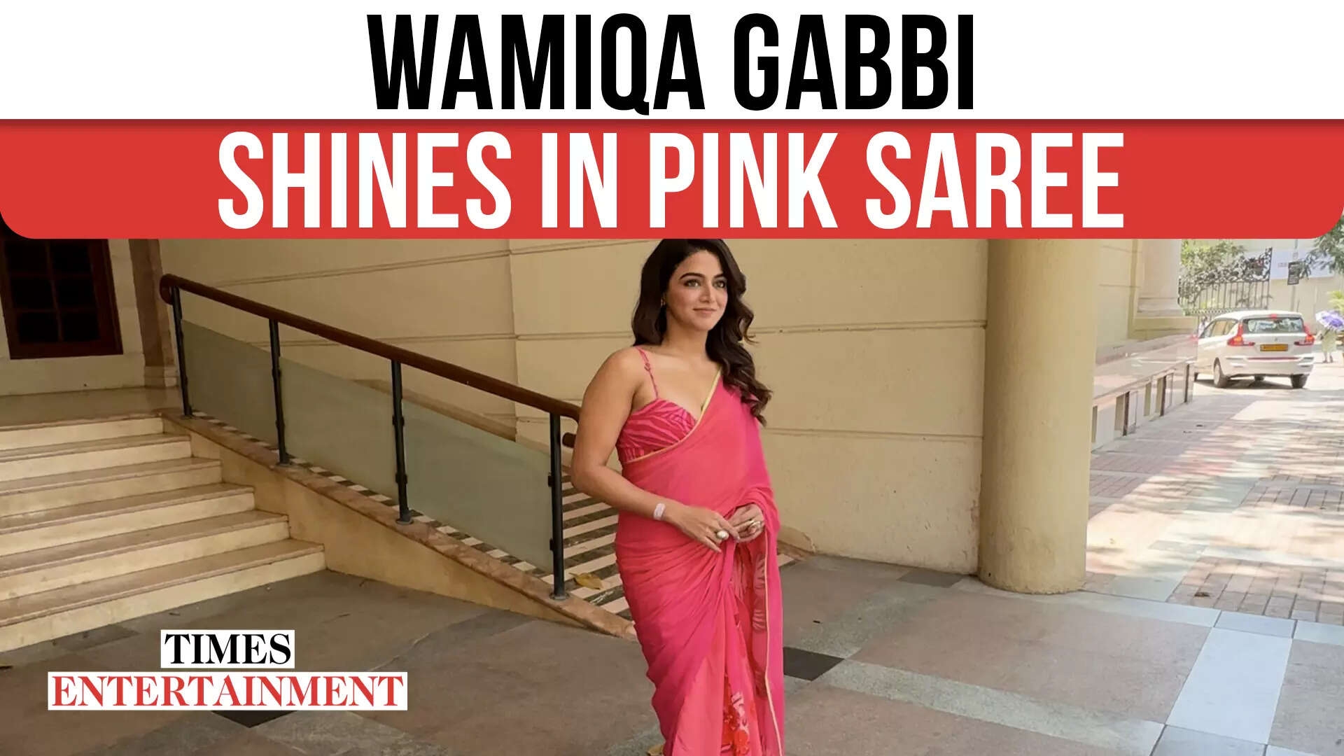 Wamiqa Gabbi Spotted Promoting Bhool Chuk Maaf in Traditional Look