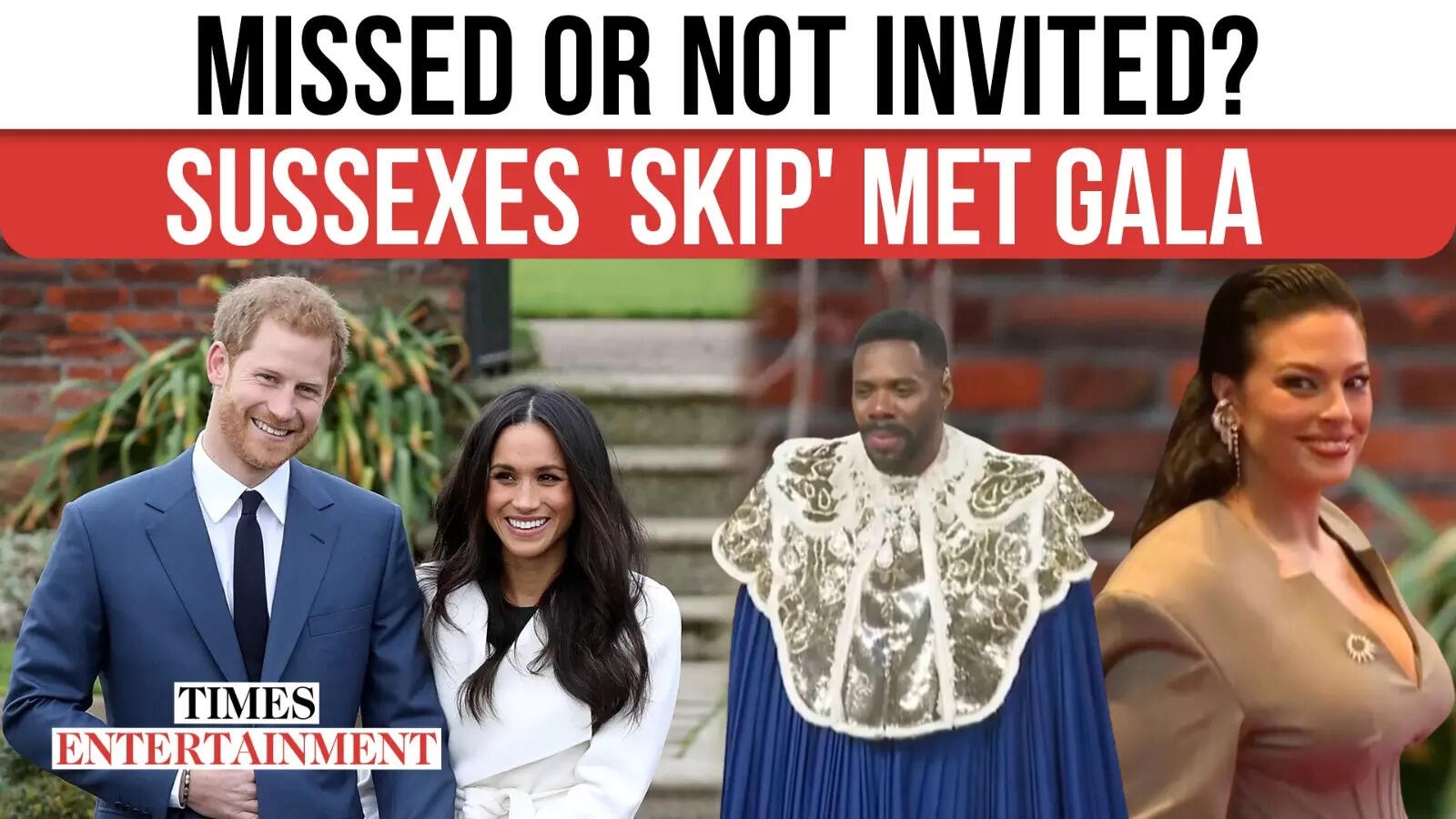 Meghan Markle & Prince Harry Skip Met Gala For 'This' Reason?