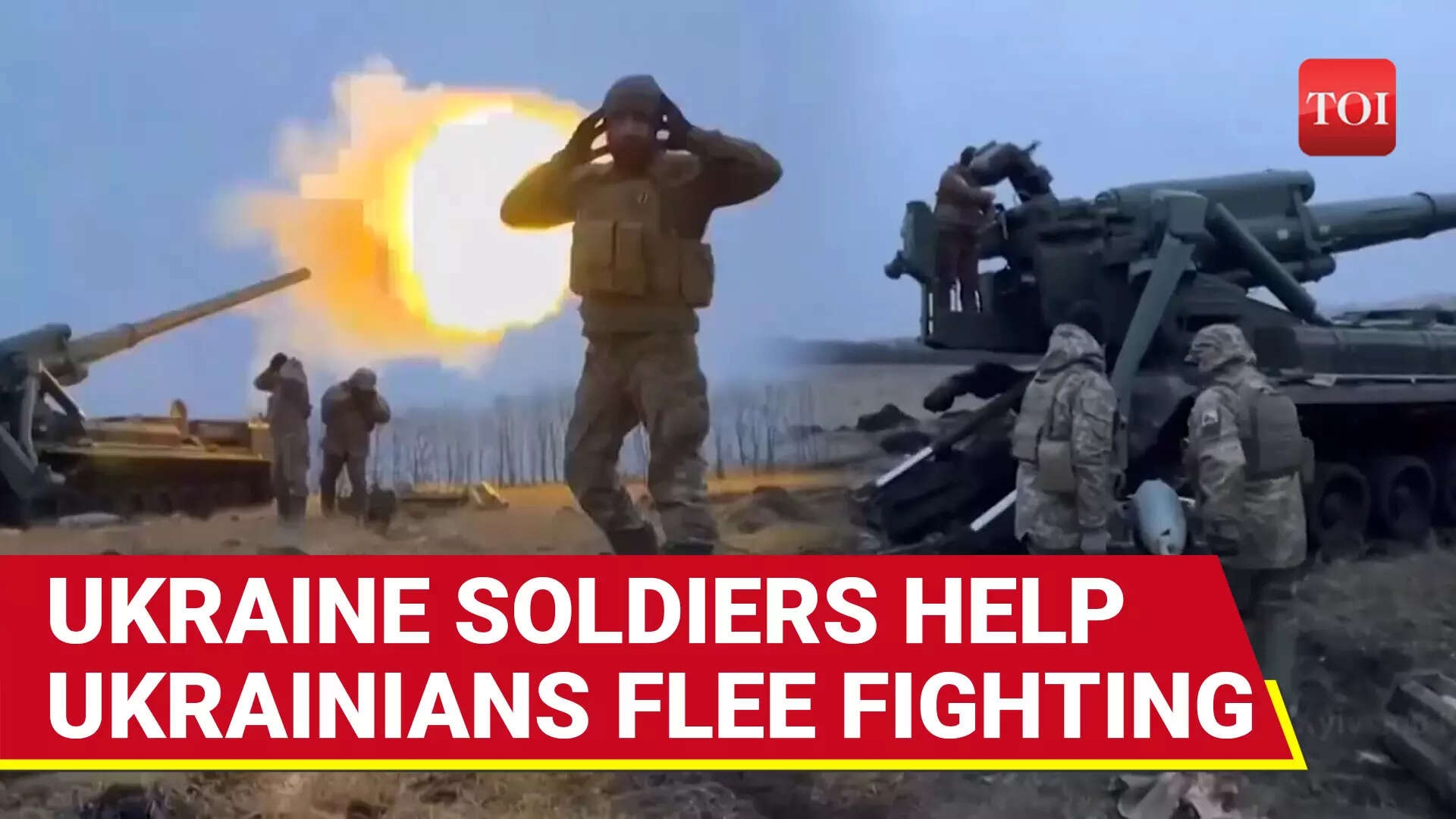 'Won't Fight Russia': Ukraine Soldiers Help Ukrainians FLEE BATTLEFIELD Amid Putin's Onslaught