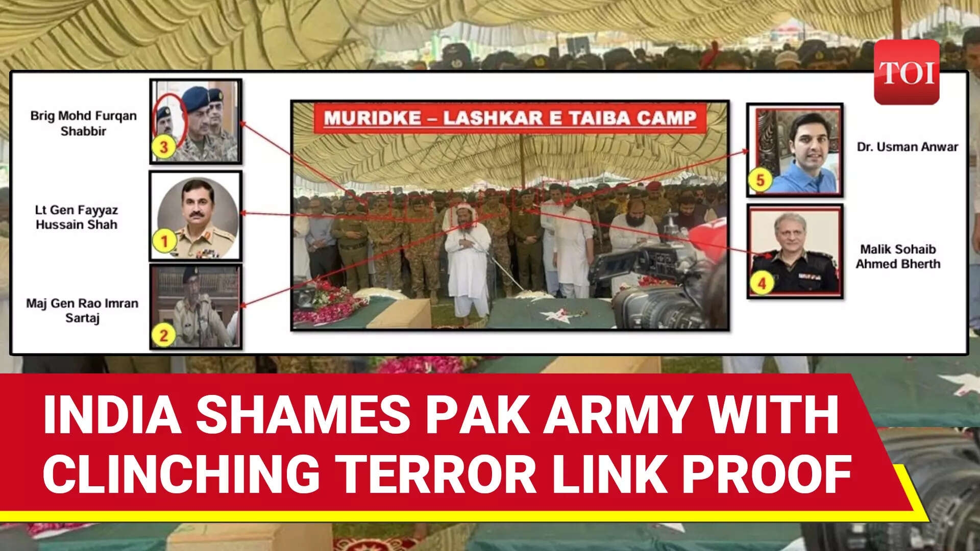 Indian Forces Reveal SHOCKING Proof Of Pak Army's Terror Nexus; 'Top Commanders Part Of…'