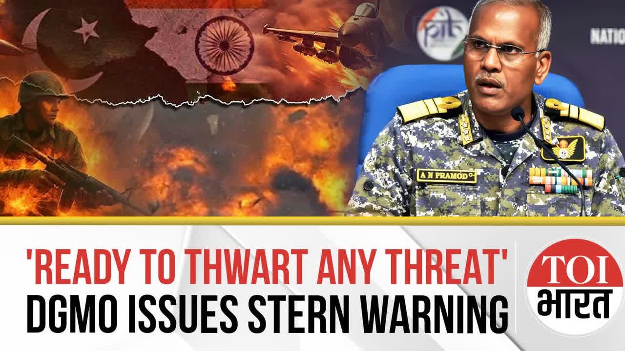 Indian Navy Can Crush Threats from Air, Sea, and Beneath the Waves: DGMO Issues Stern Warning