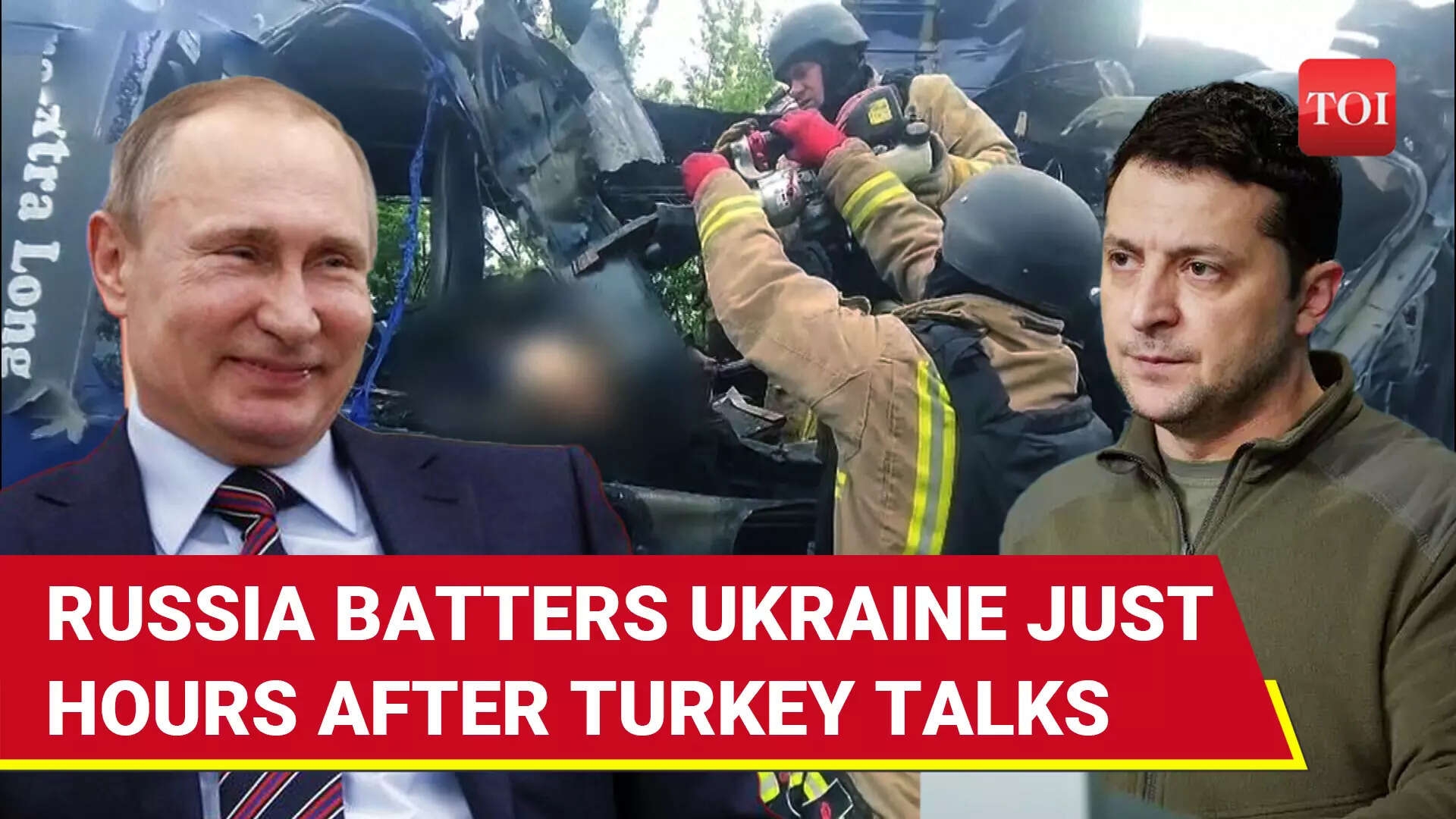 Putin's Men Strike Bus In Sumy, 9 Killed Hours After Russia Snubs Ukraine's Ceasefire Offer