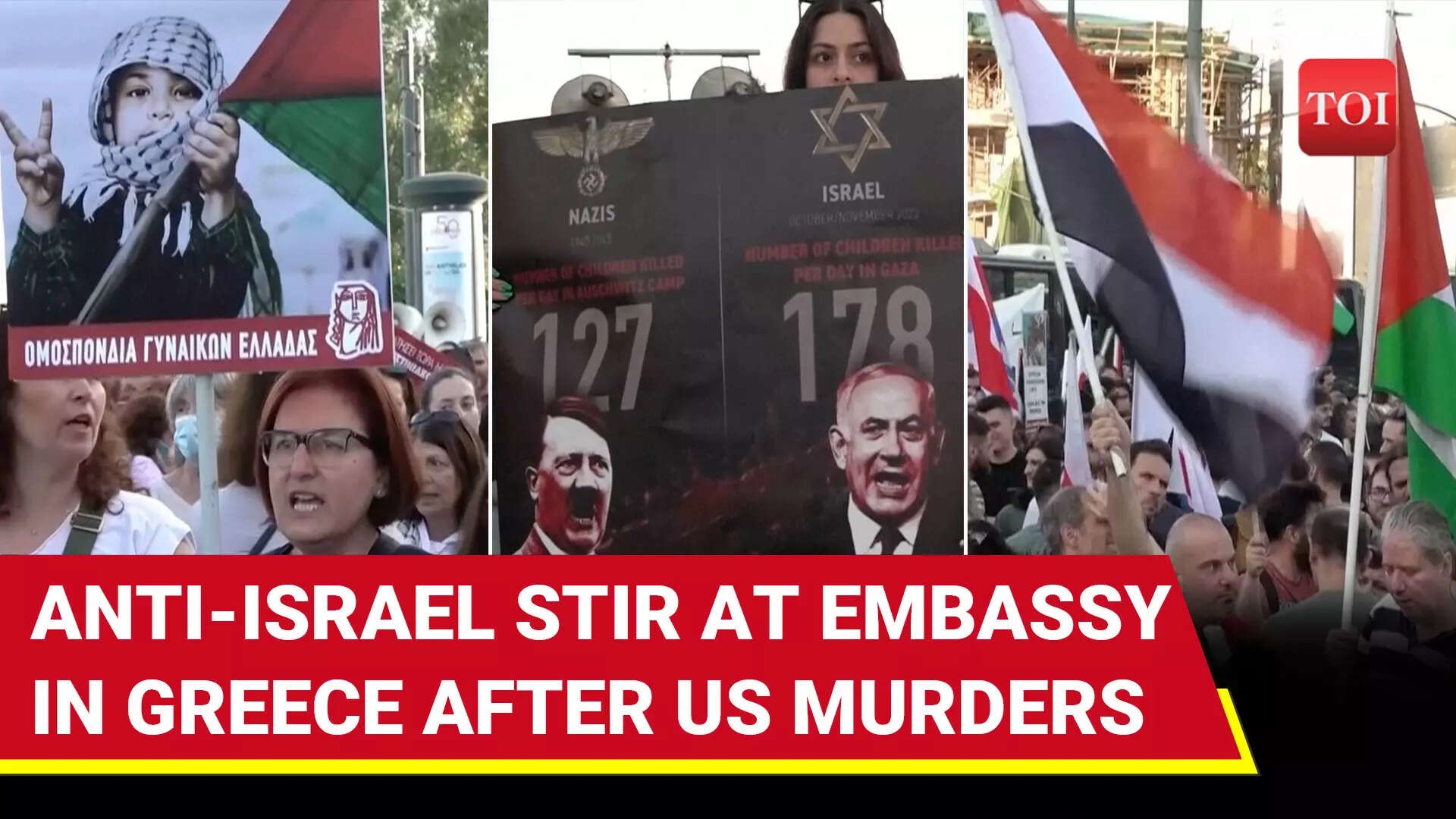 Greece Fumes At Bibi's Gaza War After Israel Embassy Staff Killing In U.S.