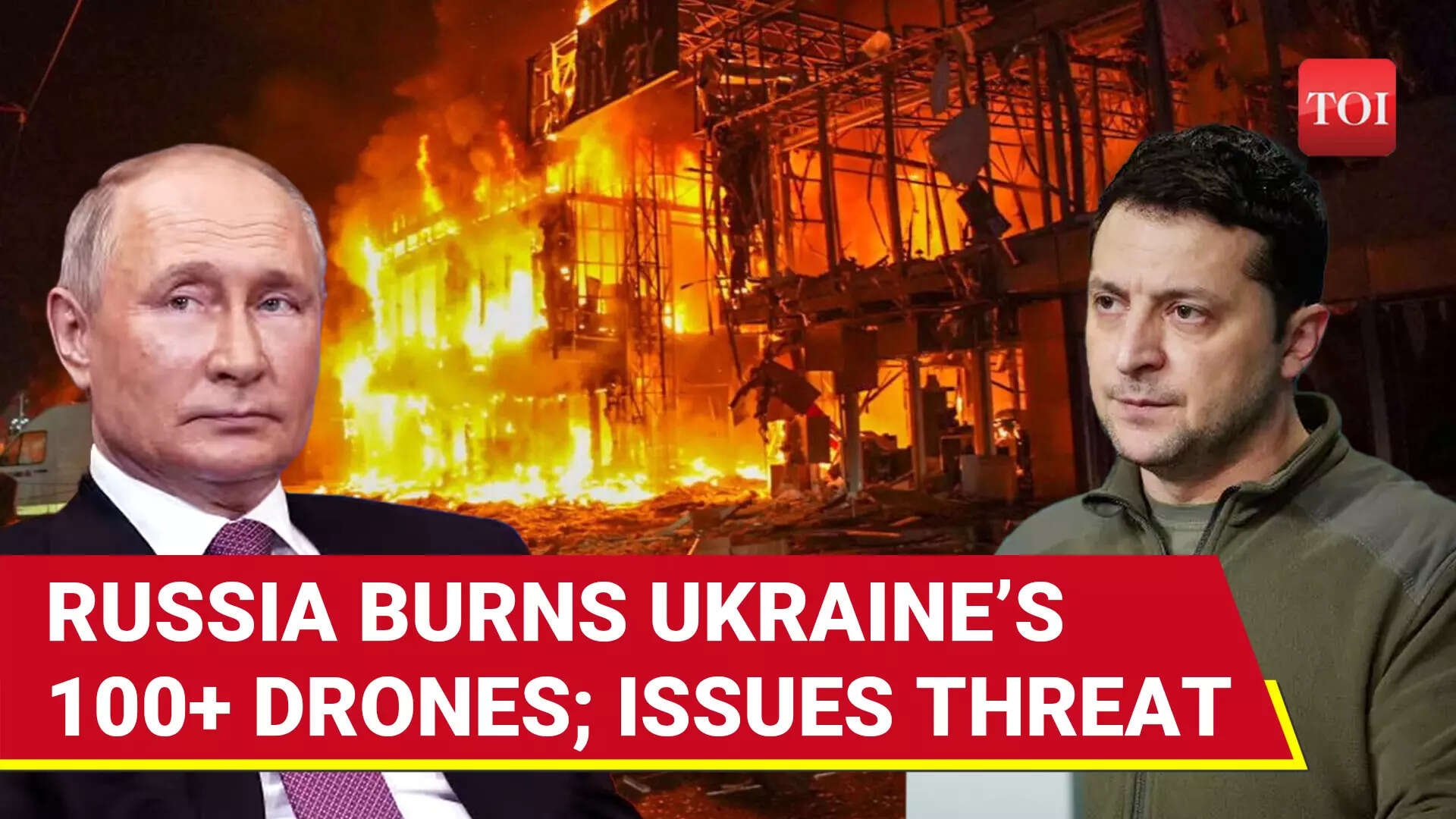 Putin's Forces Duck 'Drone Hell': 100+ Downed In 1 Night, 776 In 4 Days Across Russia