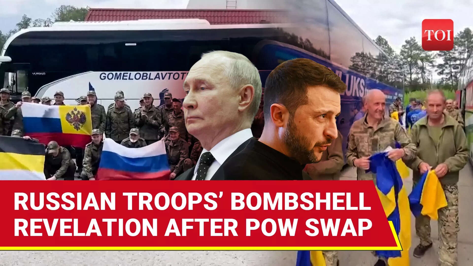 On Cam: Russian Soldiers' Big Reveal After Largest-Ever POW Swap With Ukraine