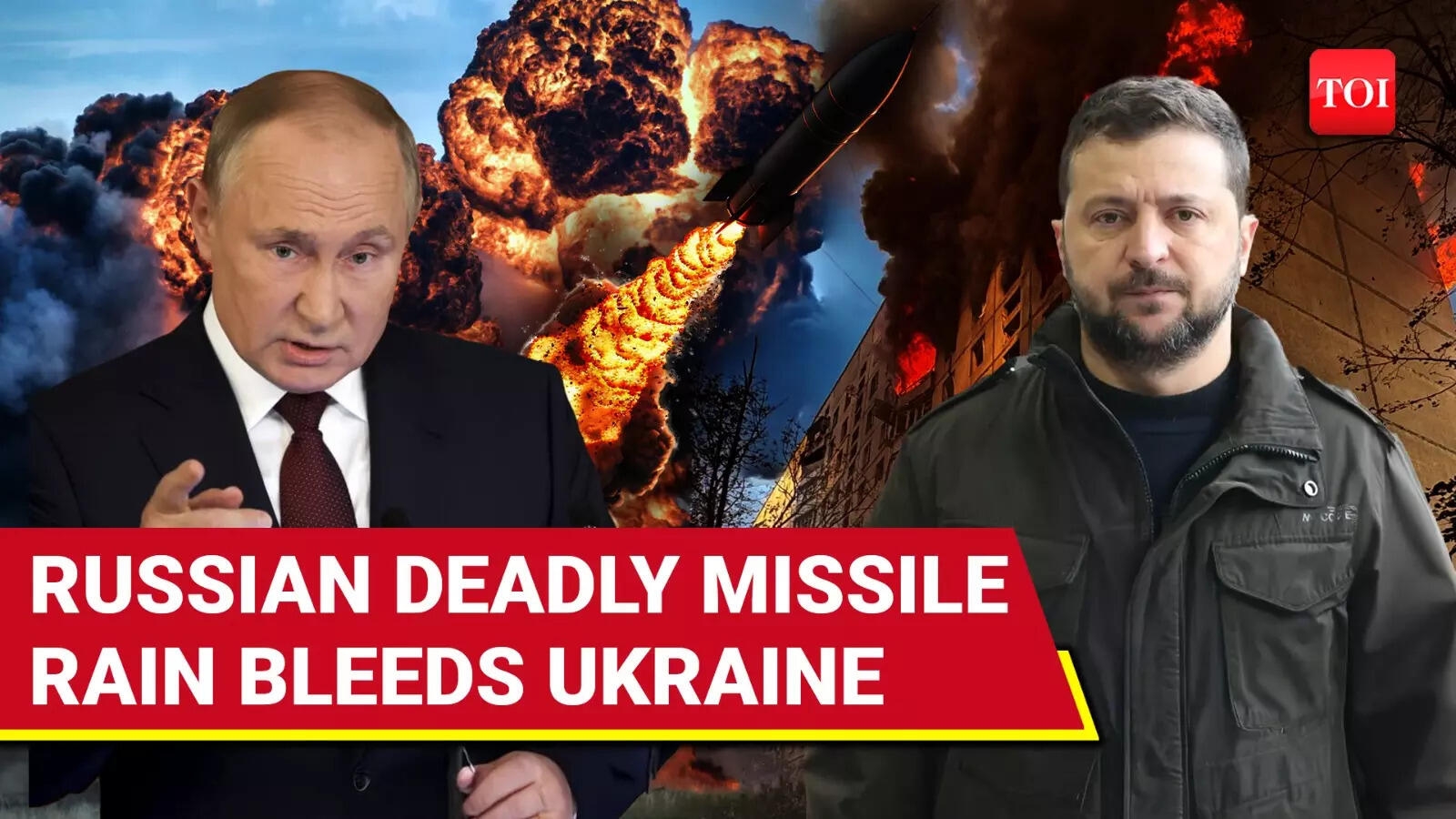 Putin's Deadly Missile Onslaught Ravages Ukraine; Cities Hit Hard As Death Toll Rises
