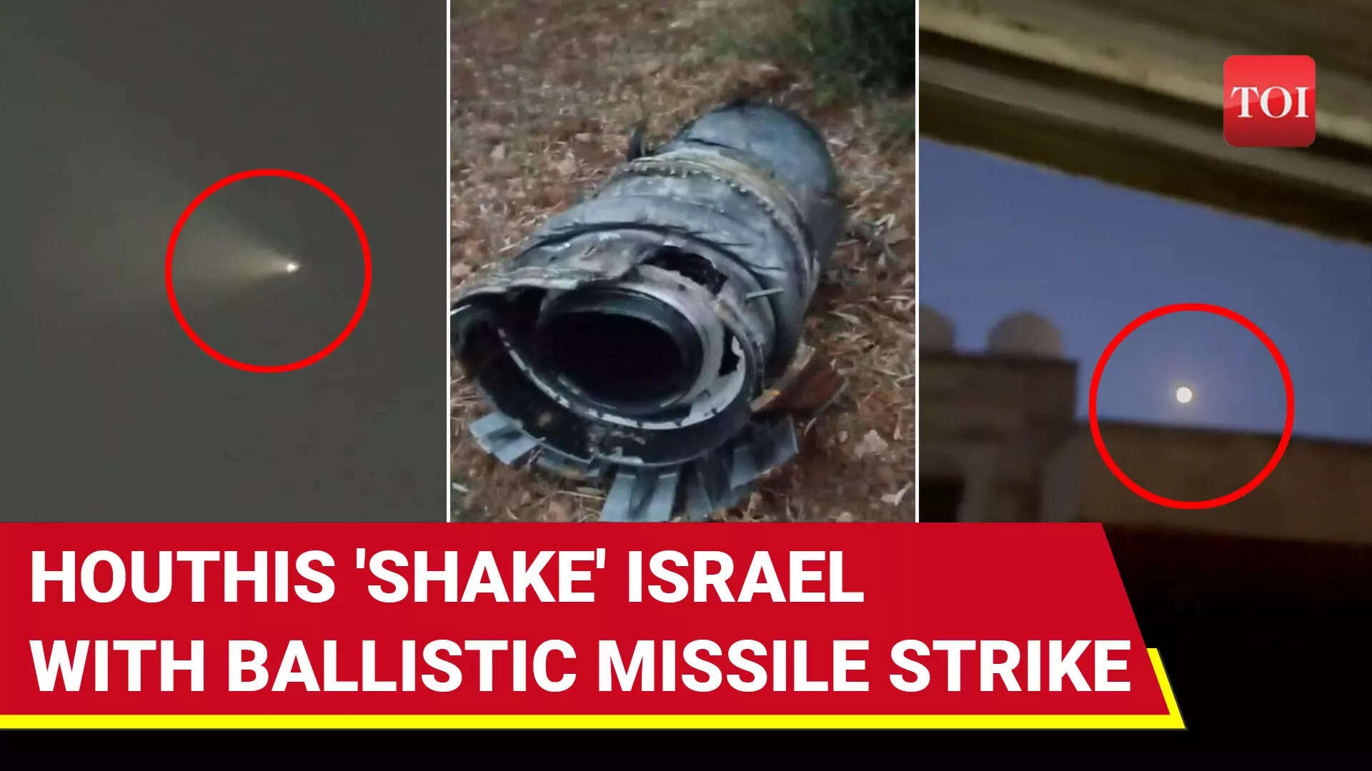 Houthis 'Overwhelm' Israel's Iron Dome With Back-To-Back Ballistic Missiles