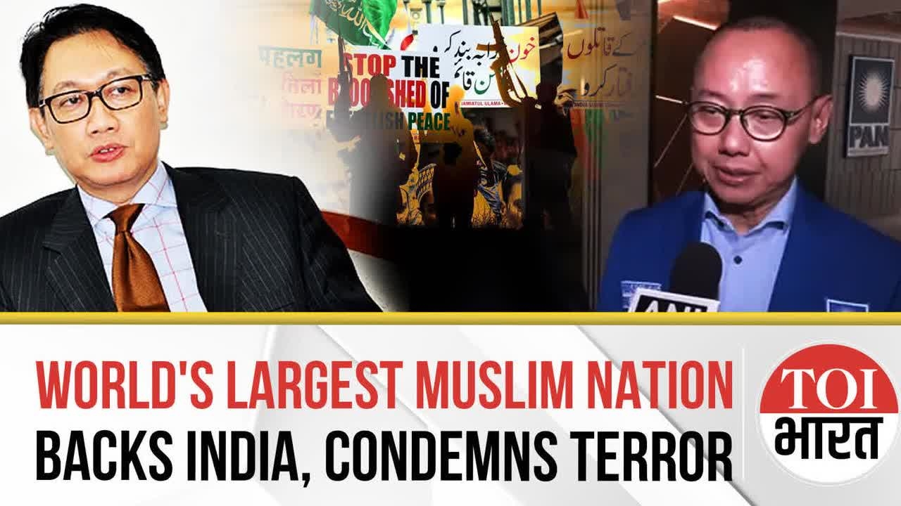 World's Largest Muslim Country Indonesia Slams Pak Terror Game: Assures India of Global Support