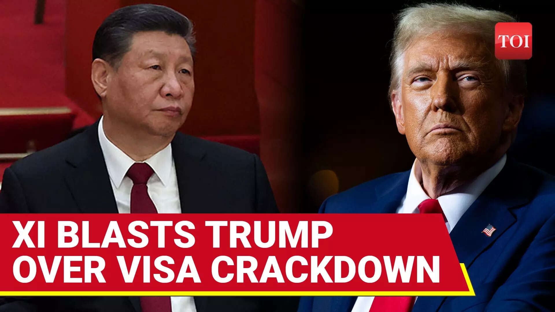 China's Xi Jinping Blasts Trump In Blistering Attack; Beijing Rains Fire Over Visa Crackdown