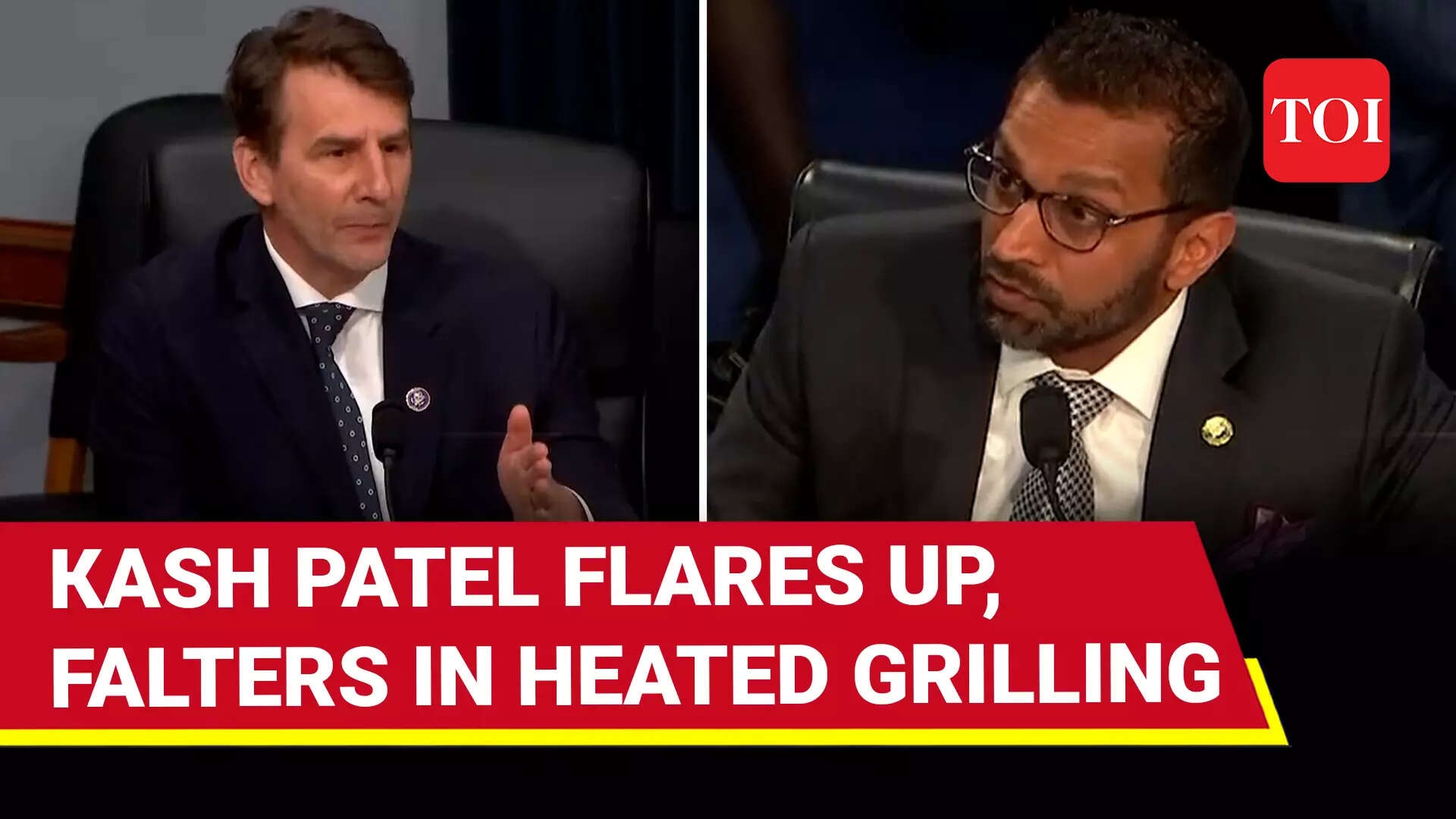 Kash Patel Erupts In House On Controversial Mails To FBI Agents