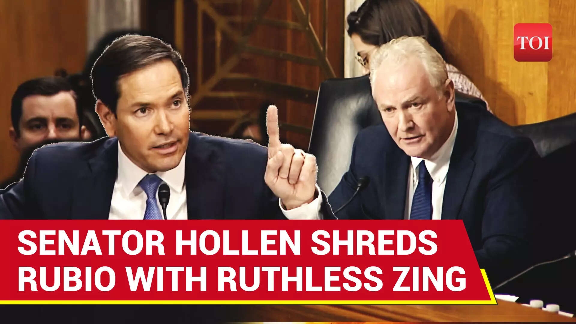 Sparks Fly As Macro Shouts At Senator Hollen; Hell Breaks Loose After This Jab