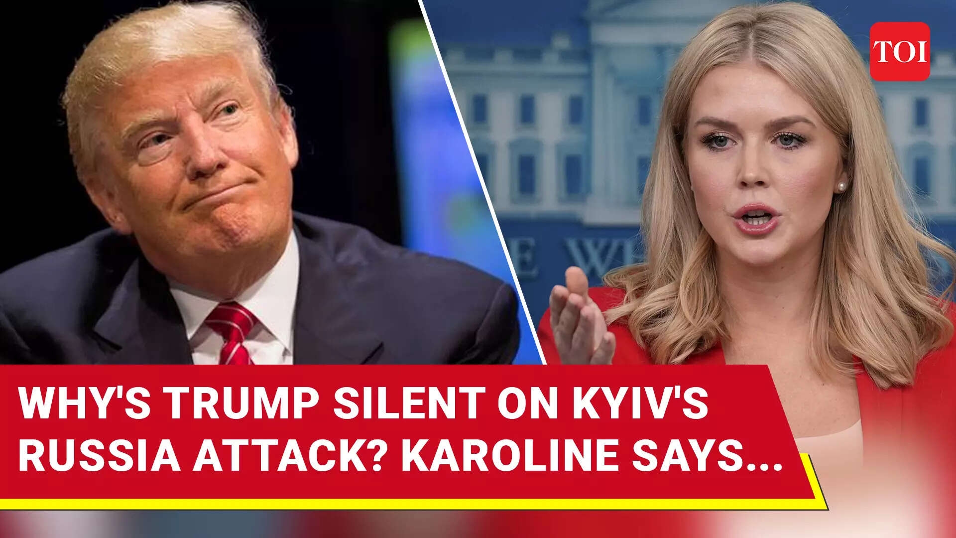 ‘Ukraine's AUDACIOUS Strike On Russia Crippled…': Karoline Leavitt Pressed On Trump's Silence