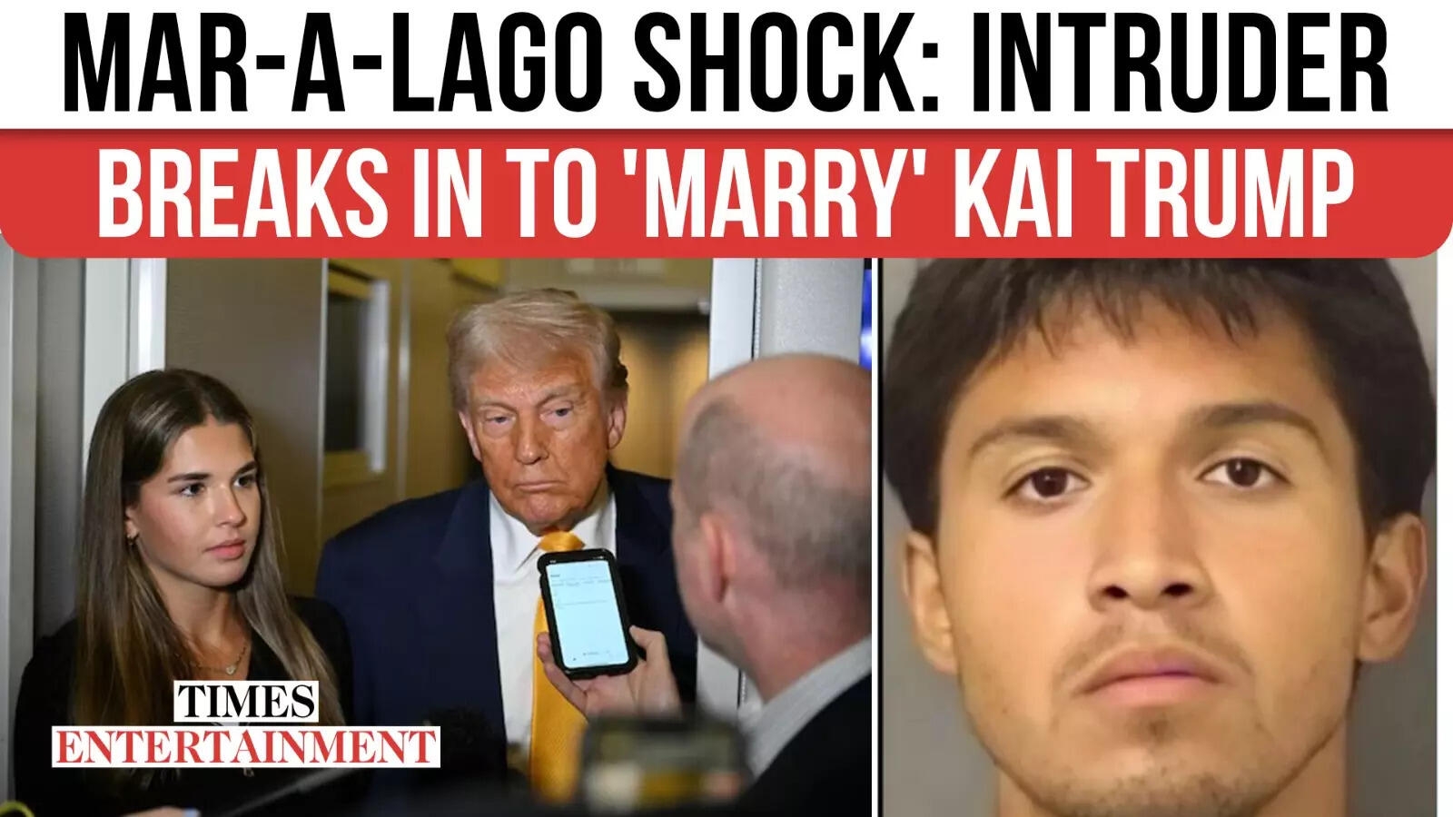 Intruder Storms Trump's Mar-a-Lago Resort To 'Marry' President's Granddaughter Kai