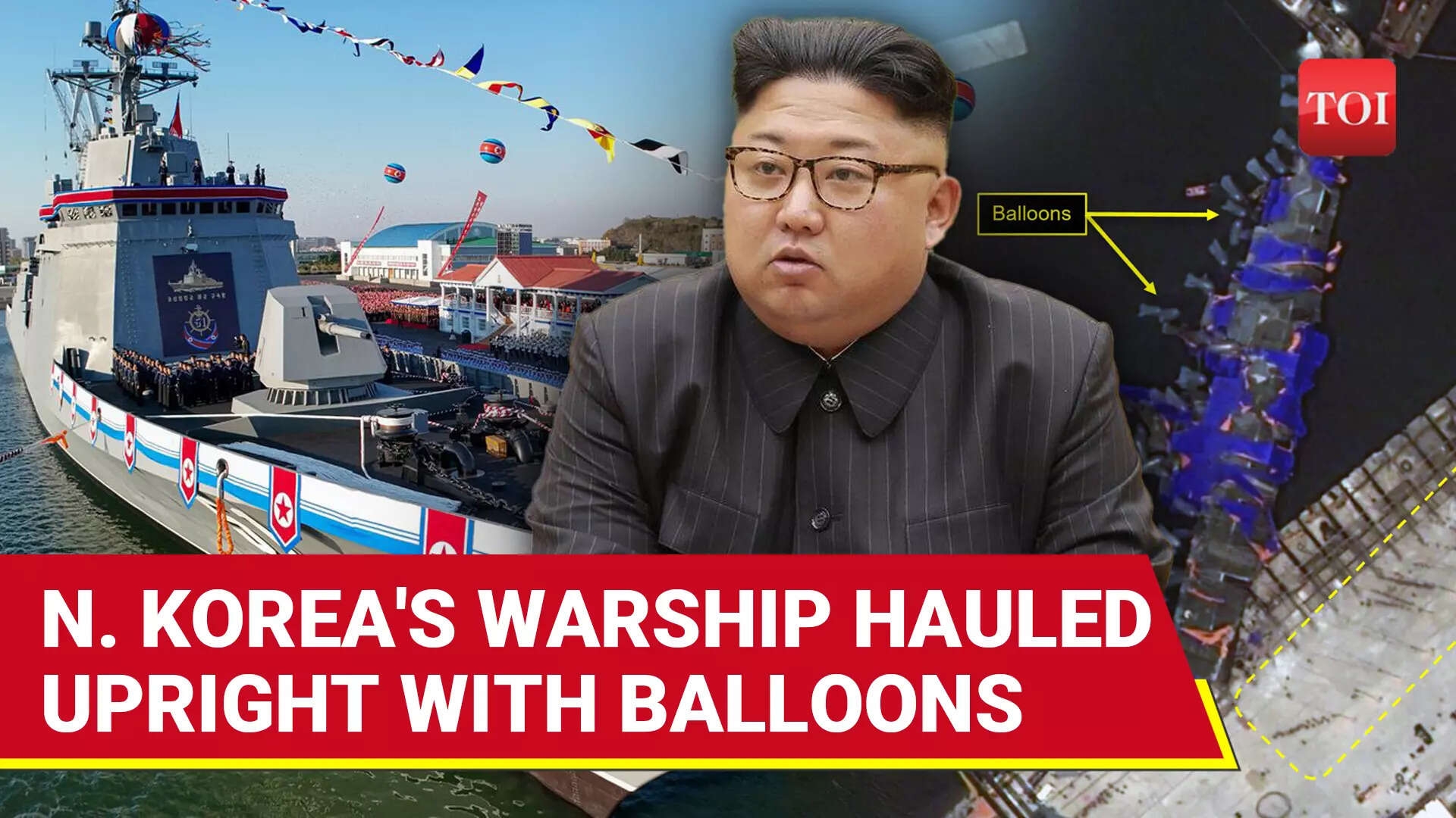 Fearing Kim Jong Un's Fury After Botched Launch, North Korea Pulls Out 5000 Ton Warship