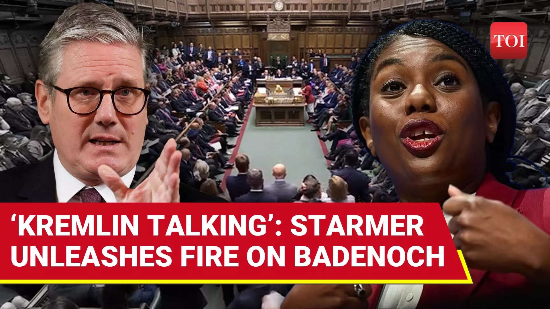 Starmer Slams Badenoch For 'Echoing Kremlin Talk' In Heated UK Parliament Clash