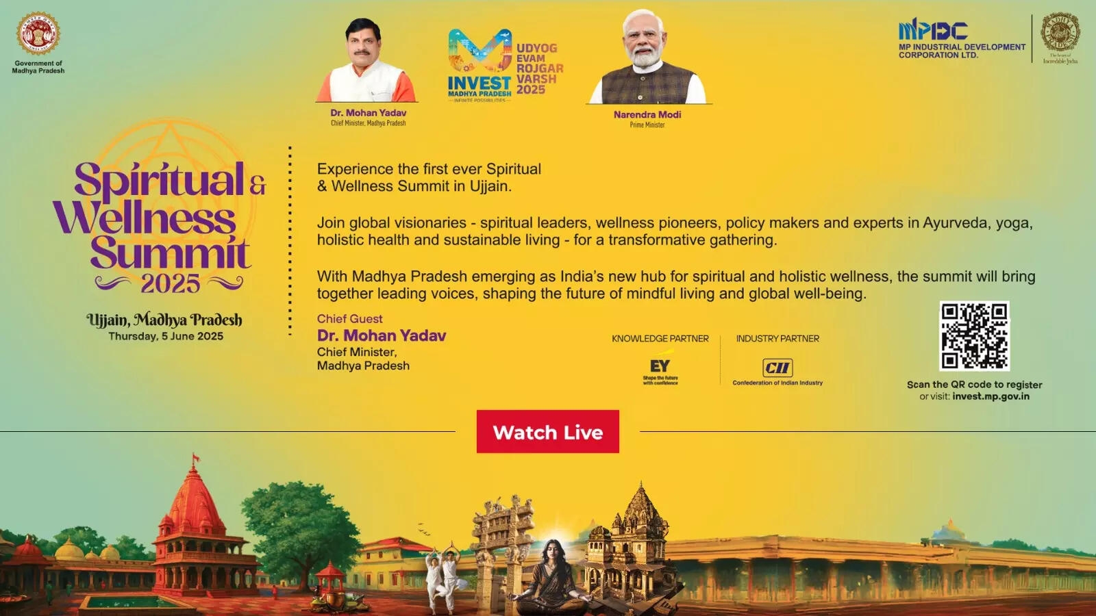 Ujjain hosts Spiritual & Wellness Summit