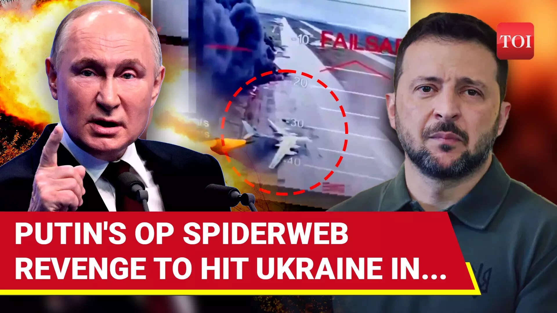 Kremlin Reveals Date Of Putin's Revenge Attack On Kyiv Over Op Spiderweb