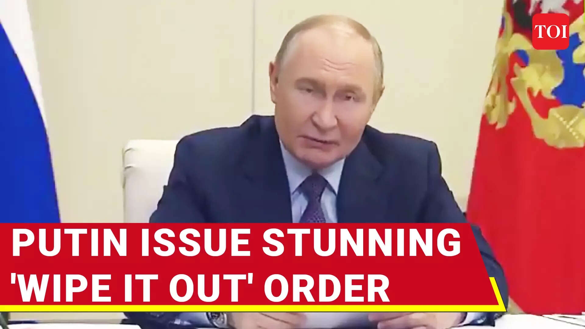 On Cam: Putin's Unusual 'WIPE IT OUT' Order After Trump Predicts 'HELL' For Ukraine