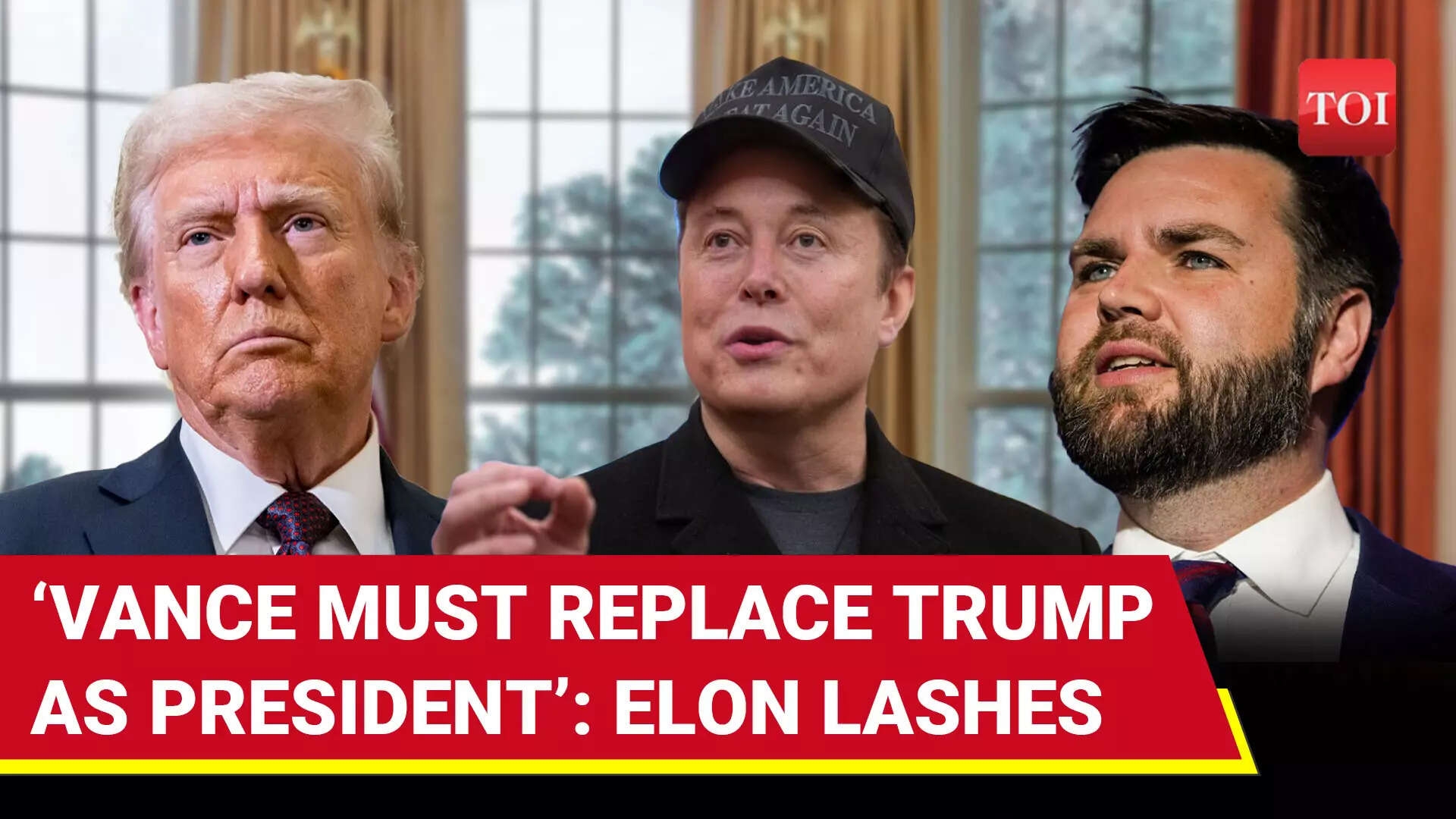 White House Hit By Chaos After Musk's Epstein Claims; Elon Says It's Time To Replace Trump