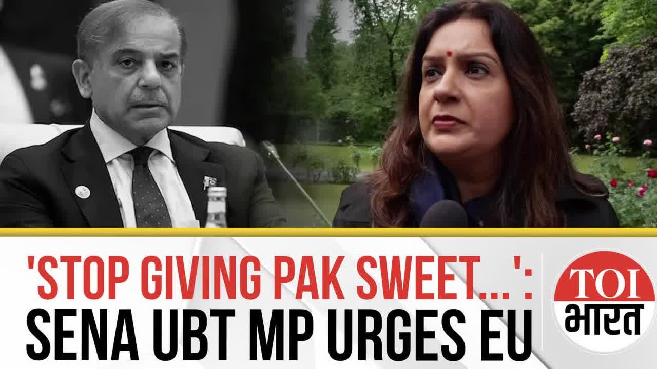 'Stop Funding Terror': Pryanka Chaturvedi Calls Out European Nations on 'Sweet' Trade Deals for Pak