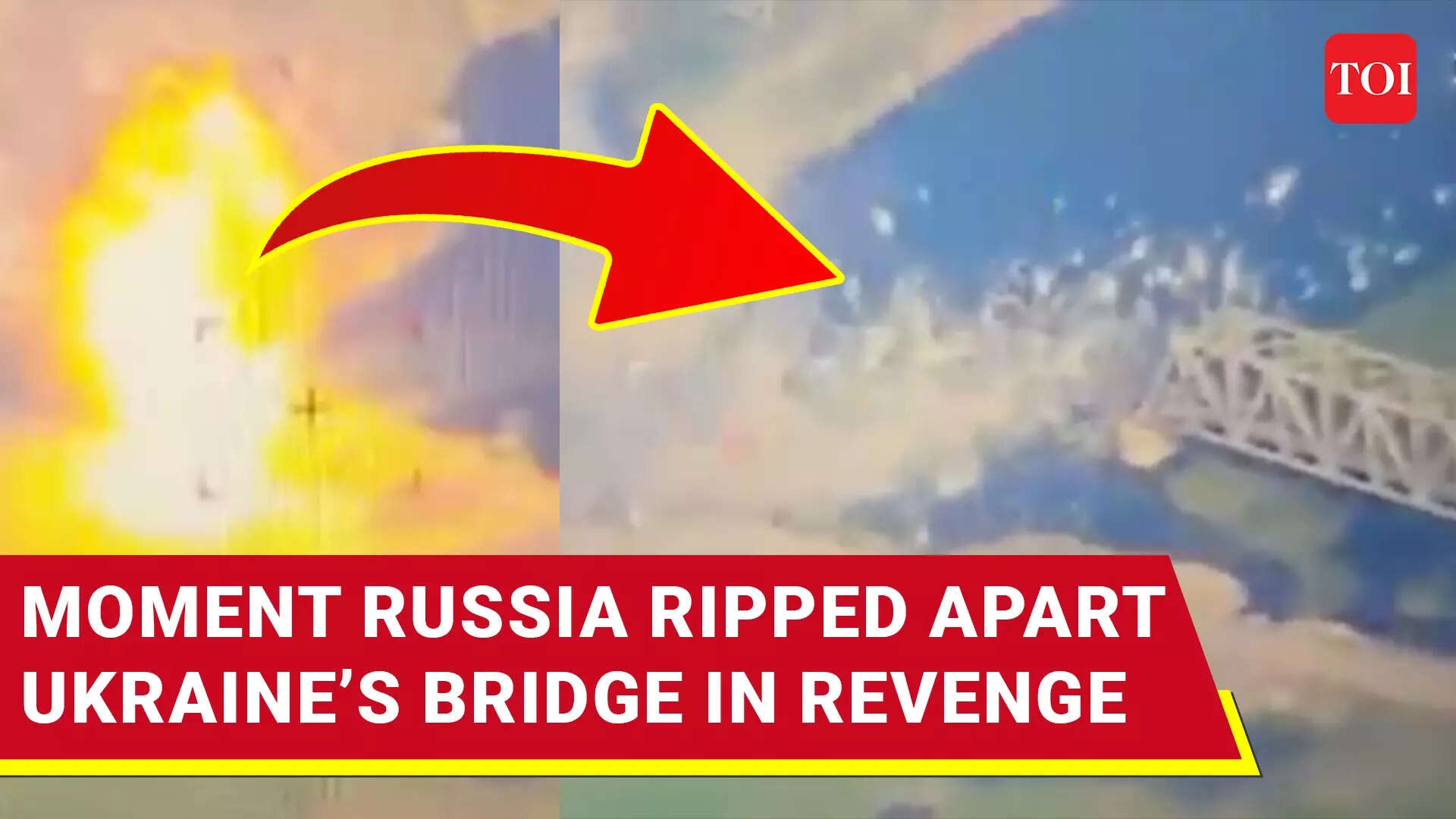 Russia Destroys Ukraine's Bridge Over Oskol River; Revenge Strike After Kyiv's Attacks
