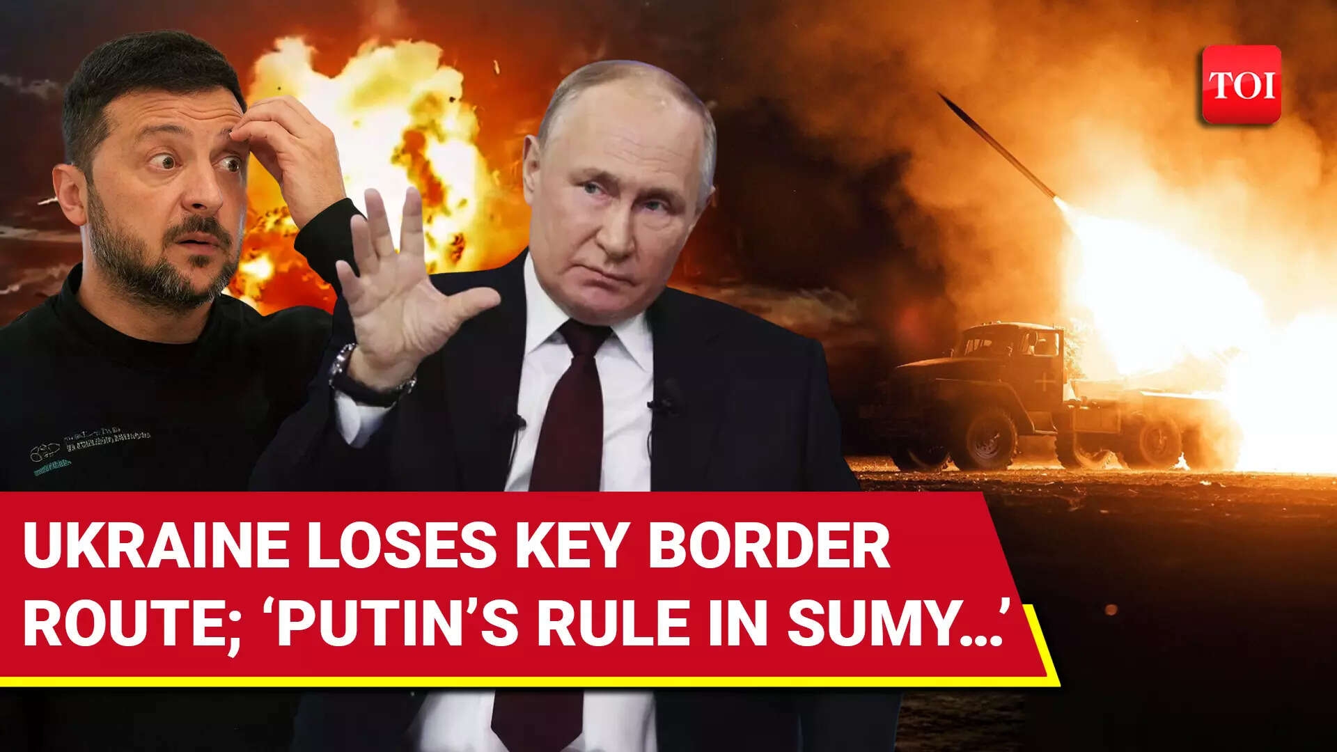 Russian Troops Seize Key Highway Near Sumy As Ukraine Struggles To Hold The Line