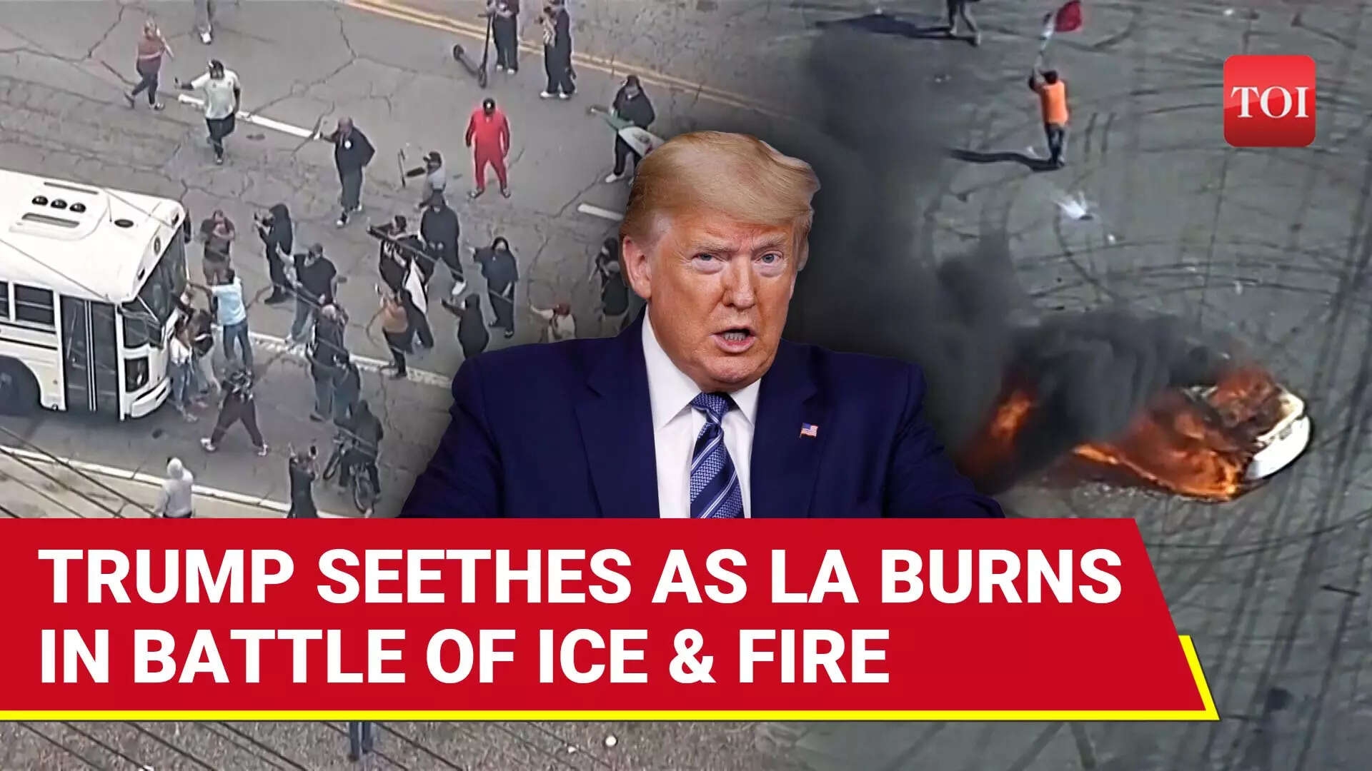US RIOTS: High Alert As Trump Rushes 2,000 TROOPS To Los Angeles