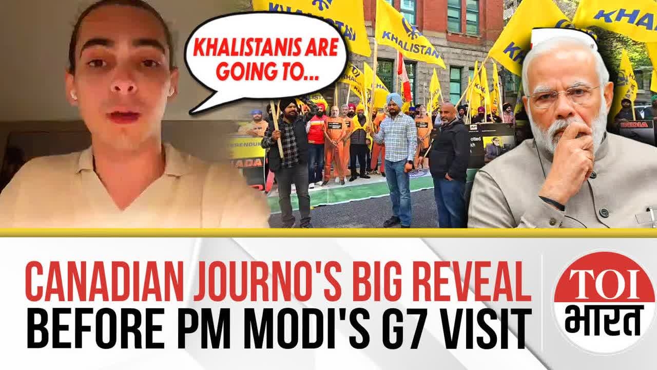 'They Are Going To...': Canadian Journalist Exposes Khalistanis' Plan Against PM Modi