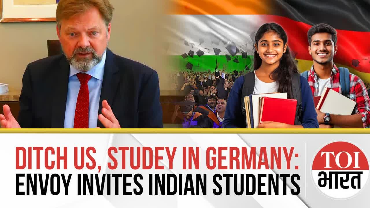 'Smartest Indians, Come to Germany': German Envoy Woos Students Amid Trump's Crackdown