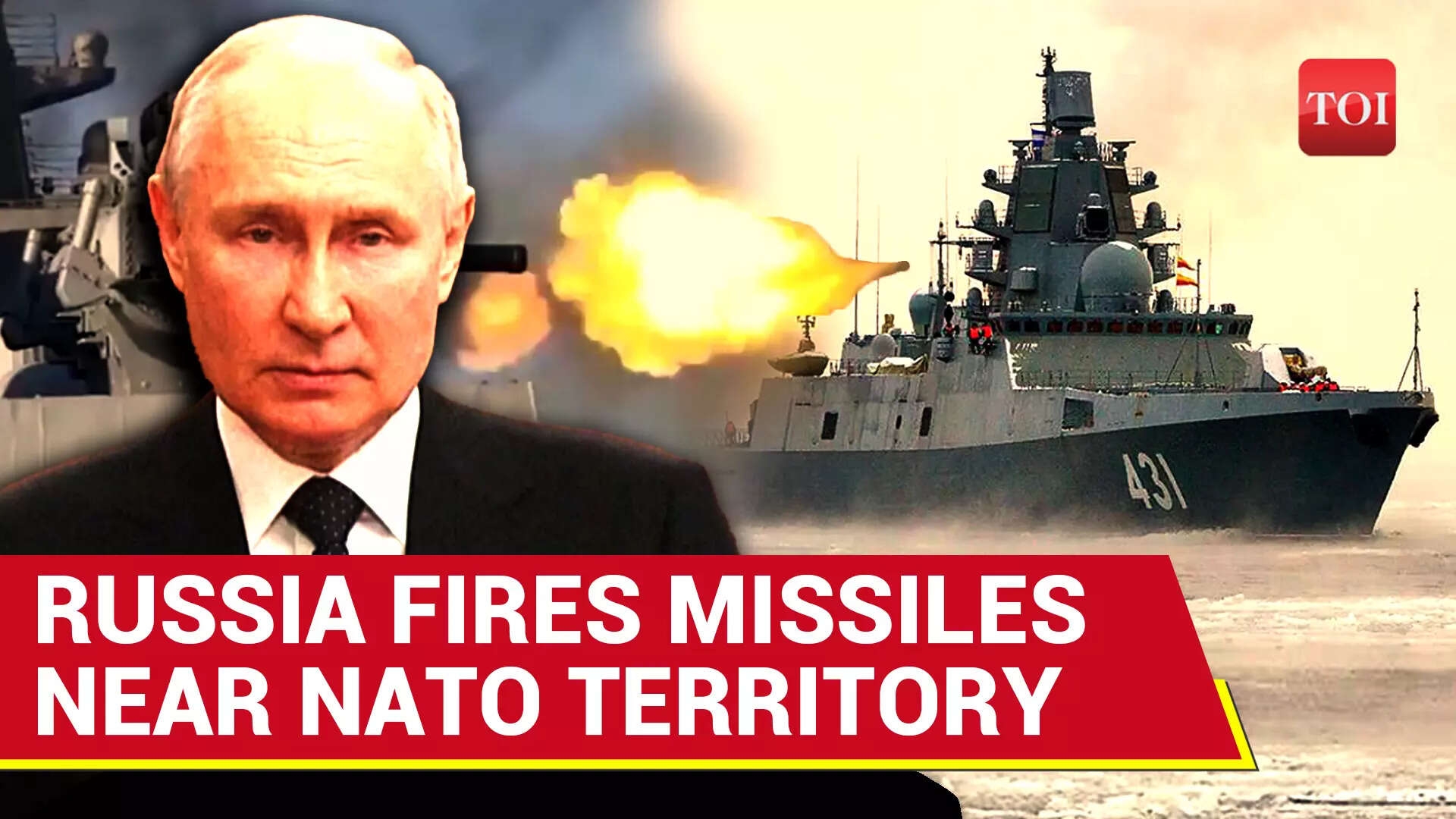 Putin's Commandos' Raid 'ENEMY SHIPS' As Russia Fires Missiles Near NATO Territory