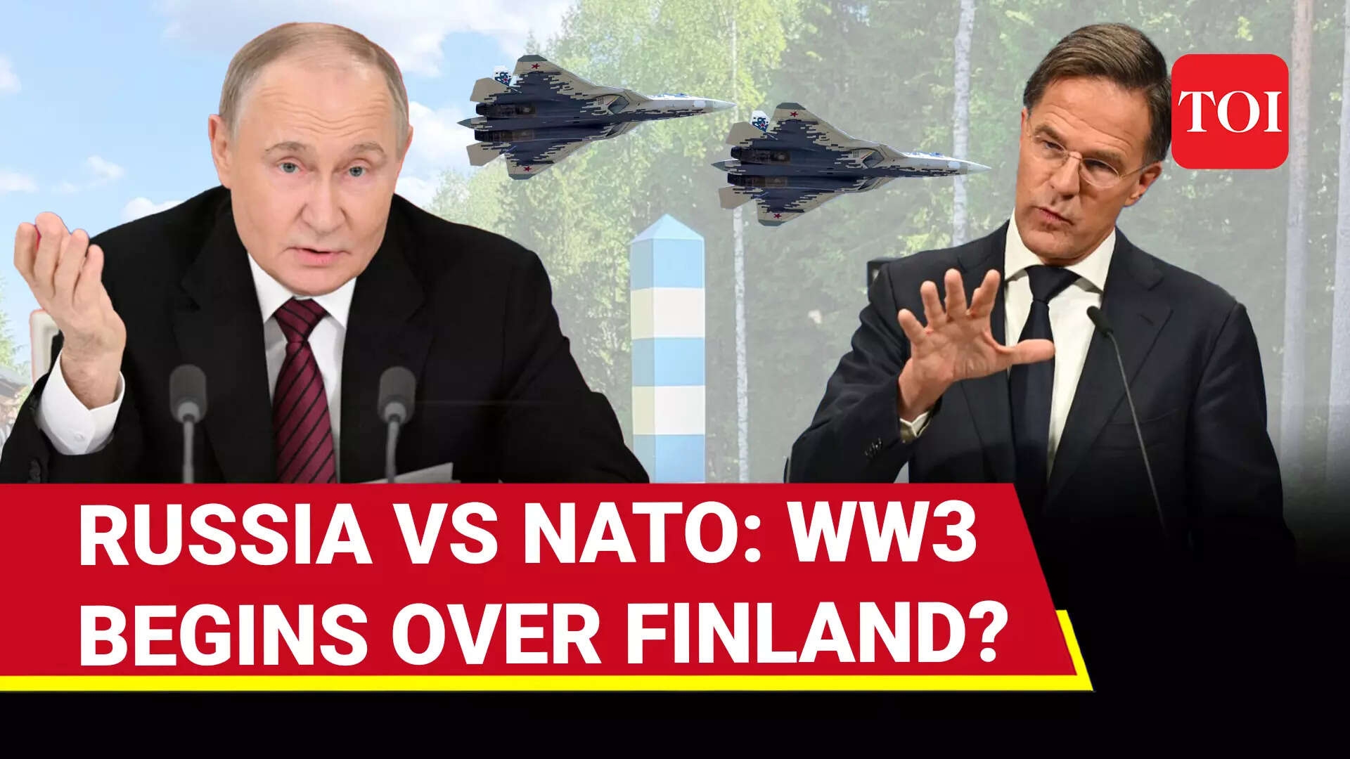 Russian Jets Spook Finland As They Enter NATO Territory Amid Revenge Strikes On Ukraine