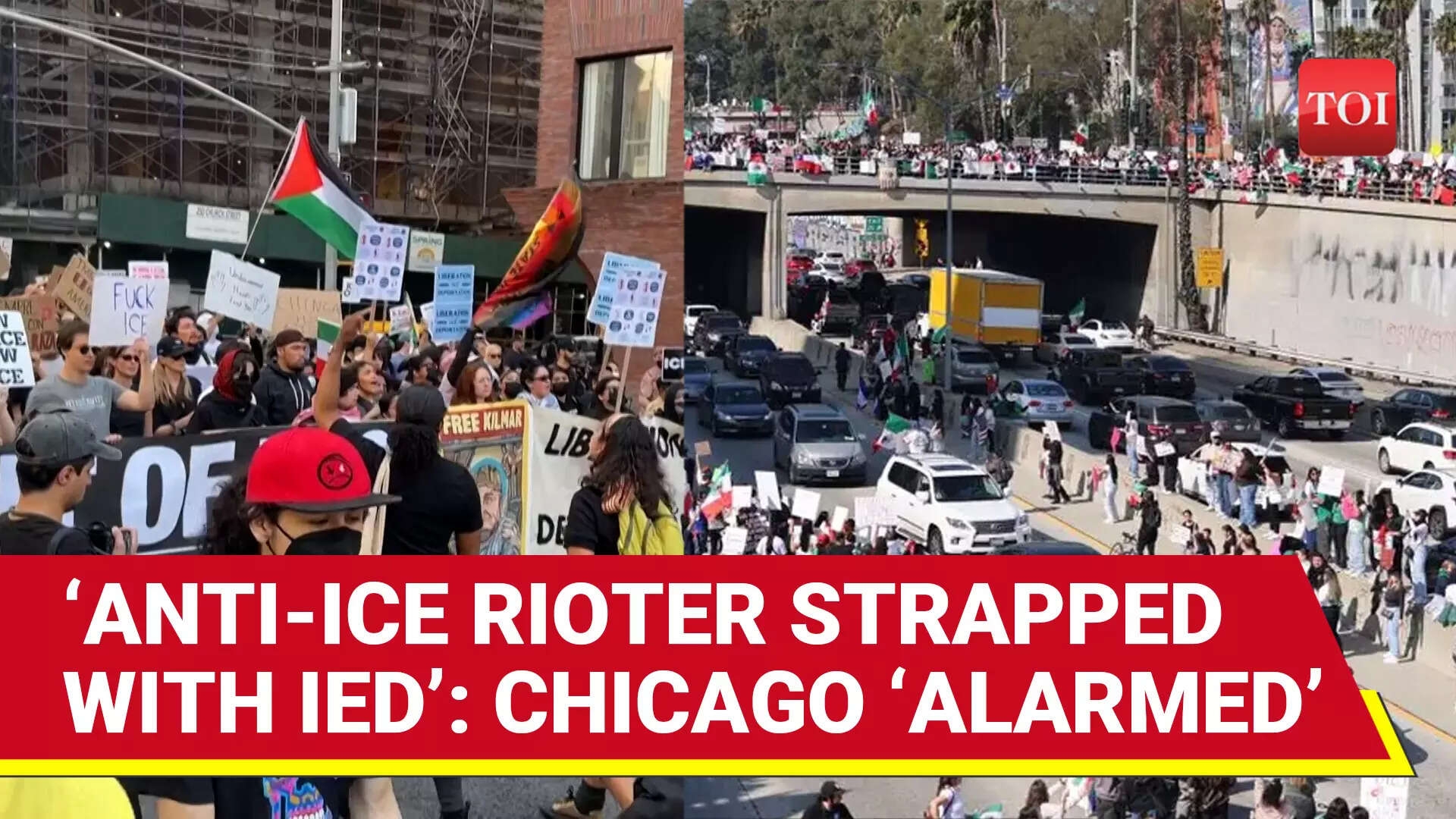 'Anti-ICE Protester Strapped With IED...': Bomb Squad Deployed In Chicago