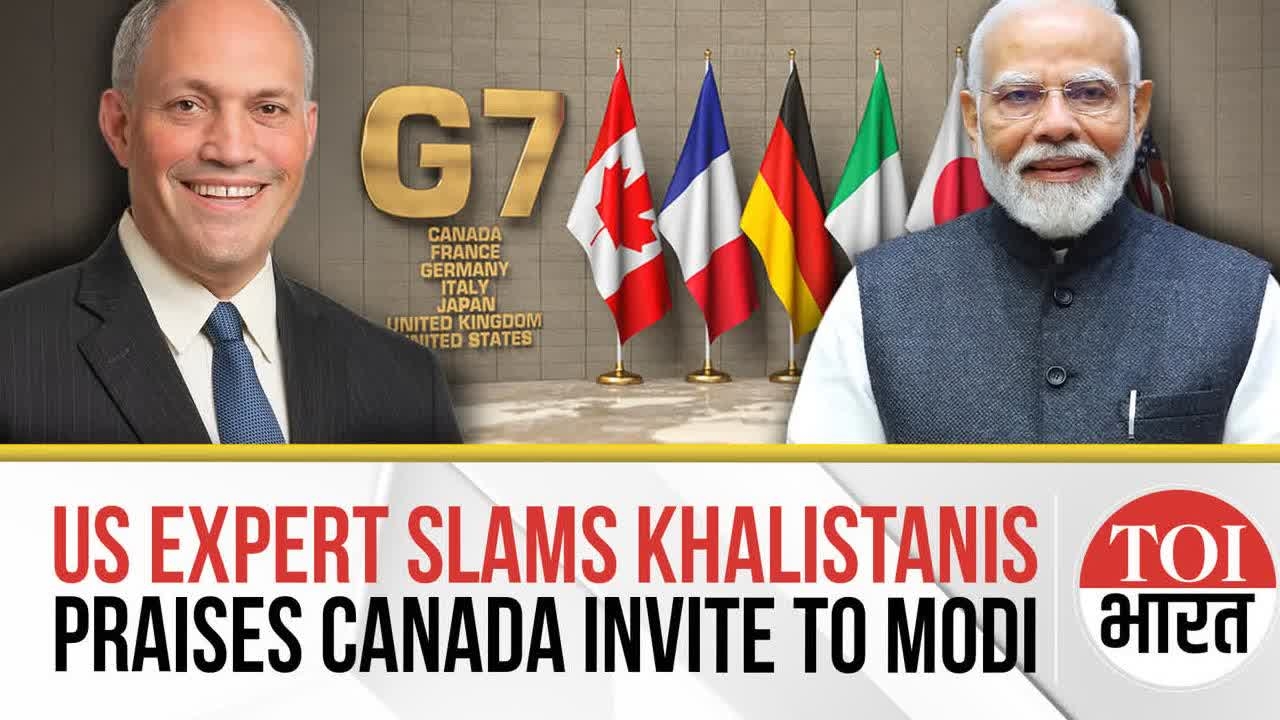 US Expert Slams Trudeau, Khalistanis, Applauds PM Modi's Bold G7 Stand and Carney's Canada Diplomacy