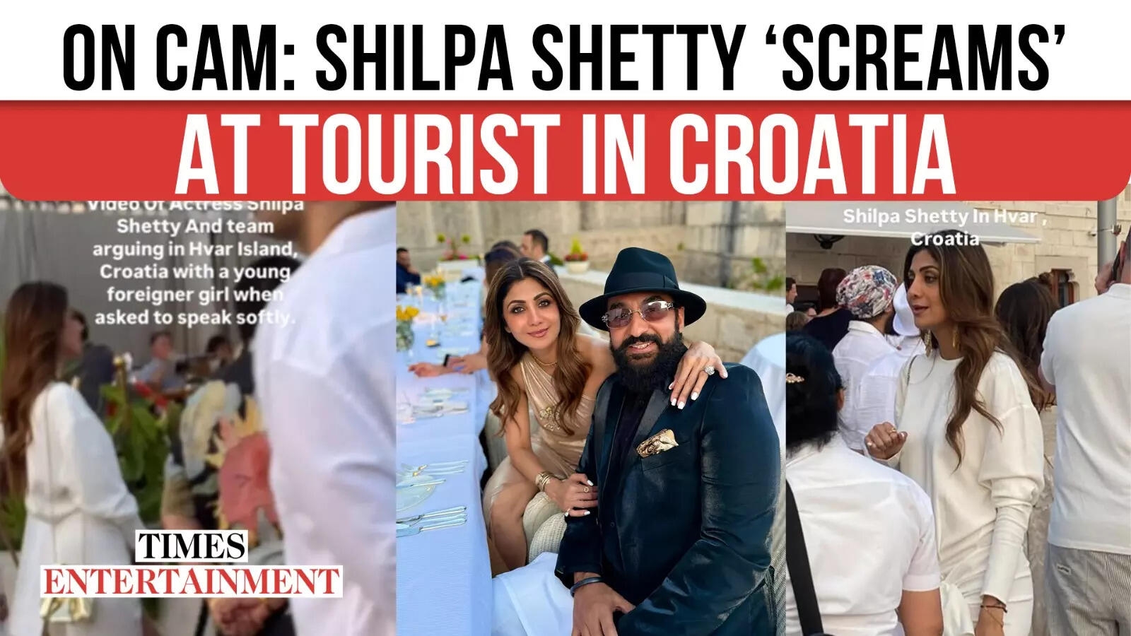 Shilpa Shetty's 50th Birthday in Croatia Sparks Controversy; Raj Kundra Responds
